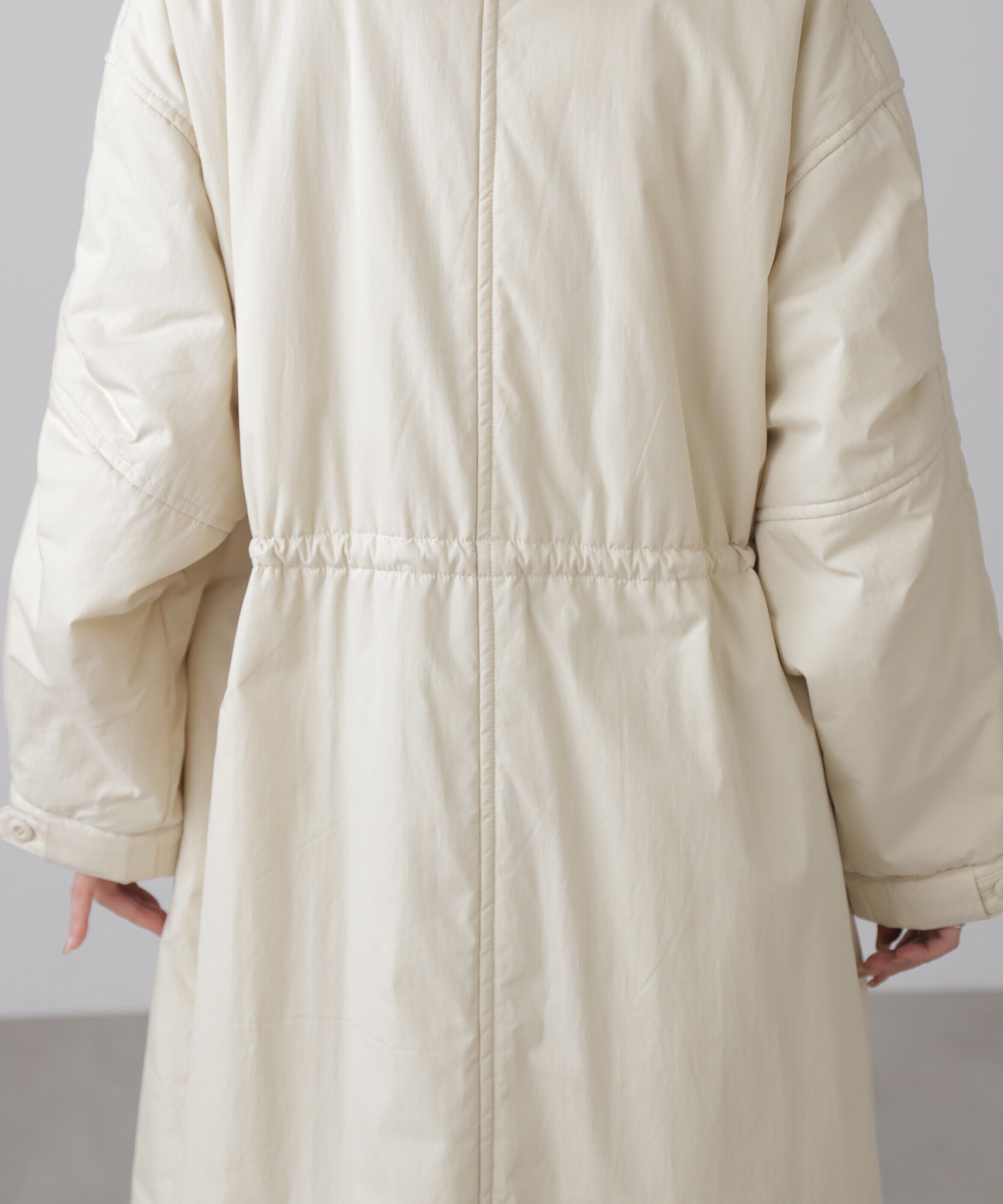  「中綿ロングミリタリーコート」|その他|