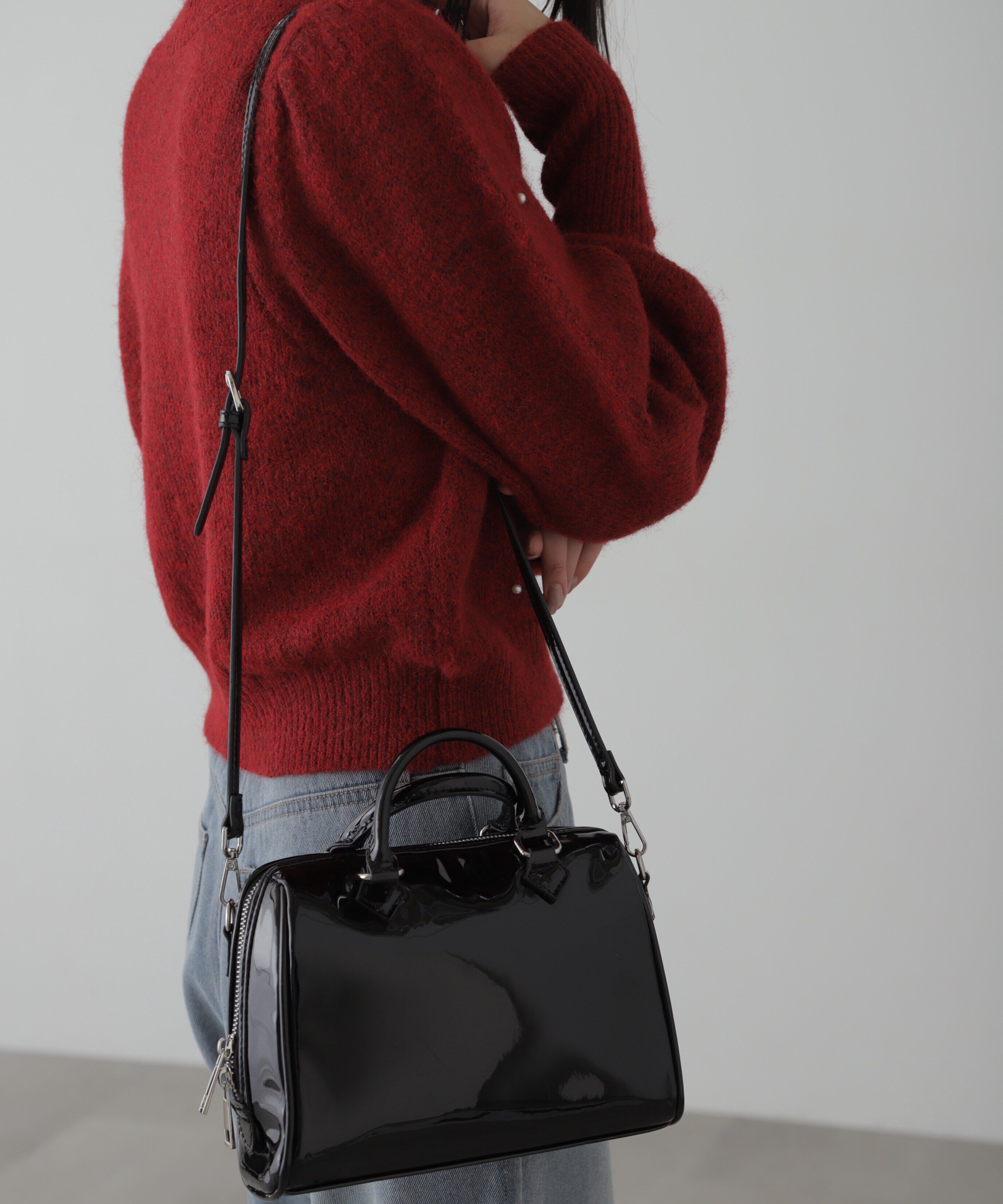  「エナメルミニボストンバッグ」|その他|