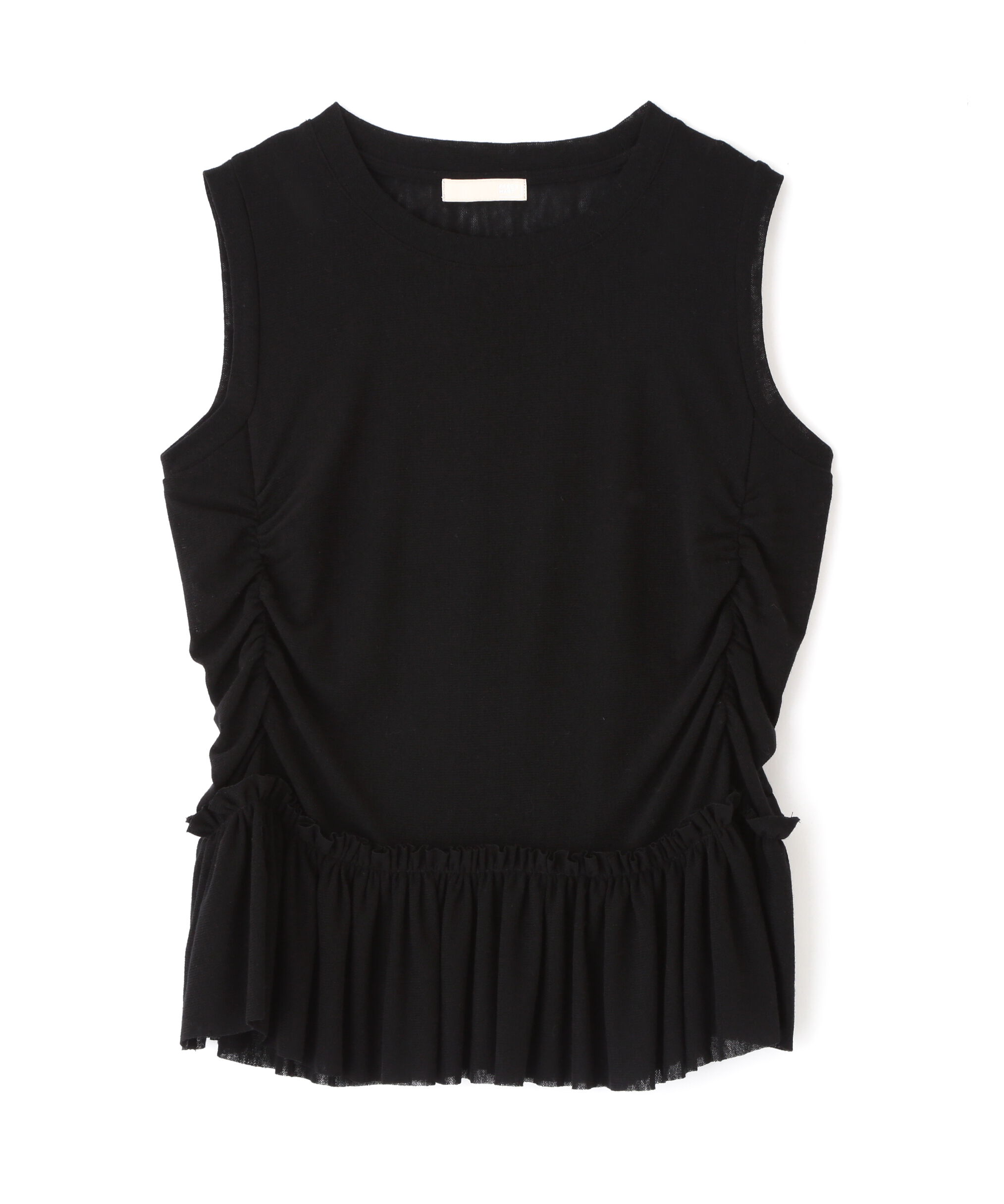  「シアーフリルタンクトップ」|Tシャツ・カットソー|