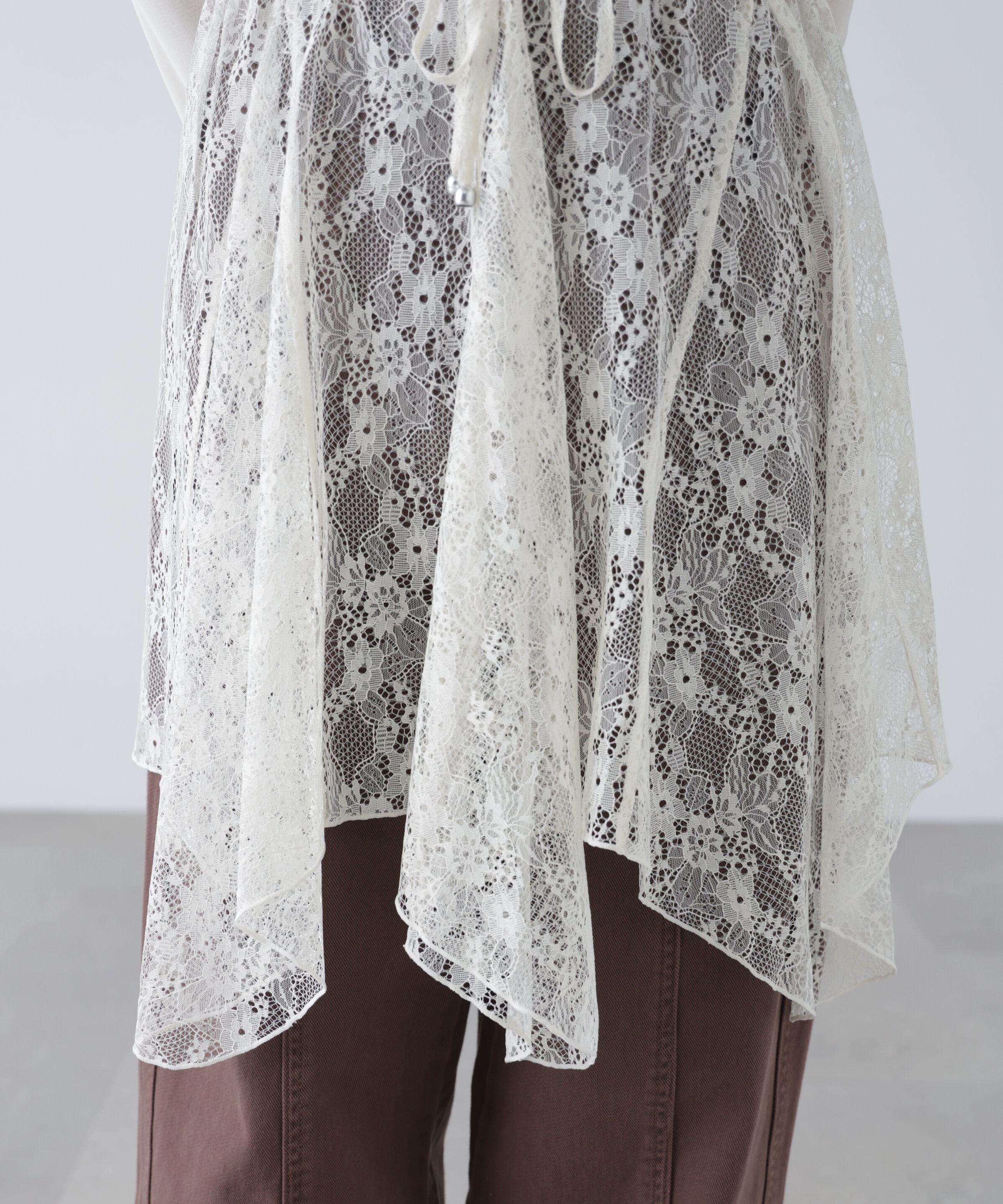  「イレヘムシアーレースミディスカート」|スカート|