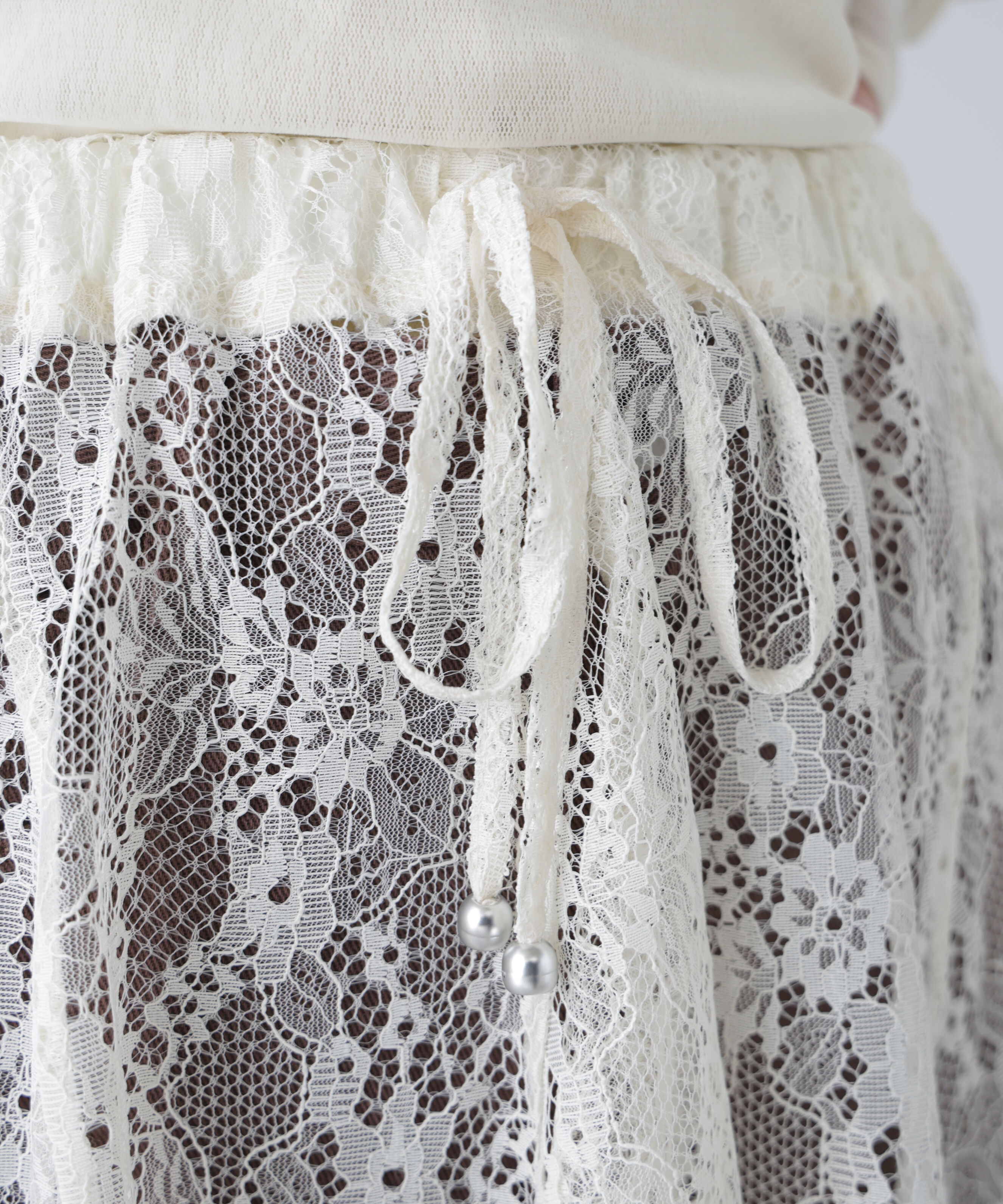  「イレヘムシアーレースミディスカート」|スカート|