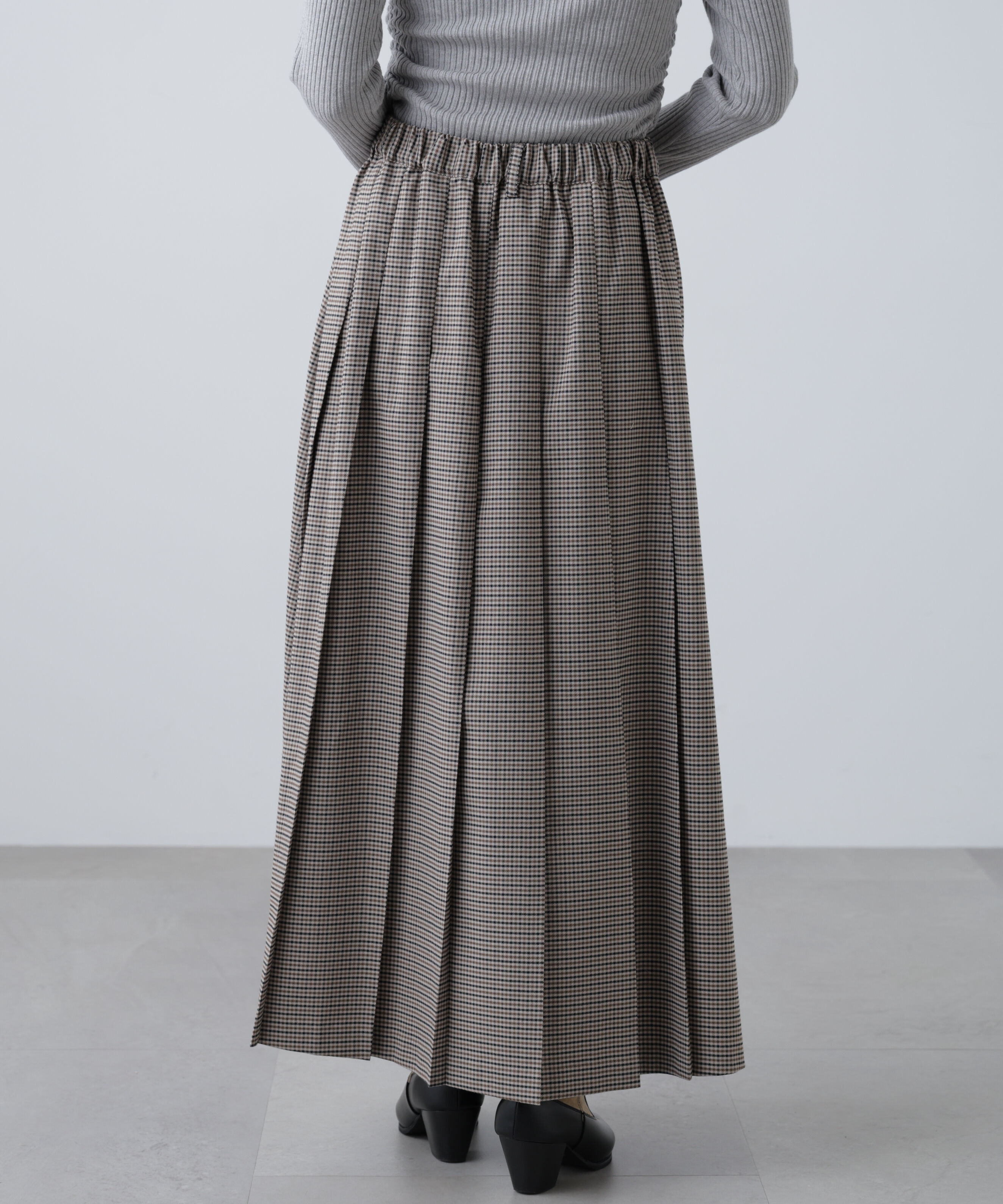  「プリーツロングスカート」|スカート|