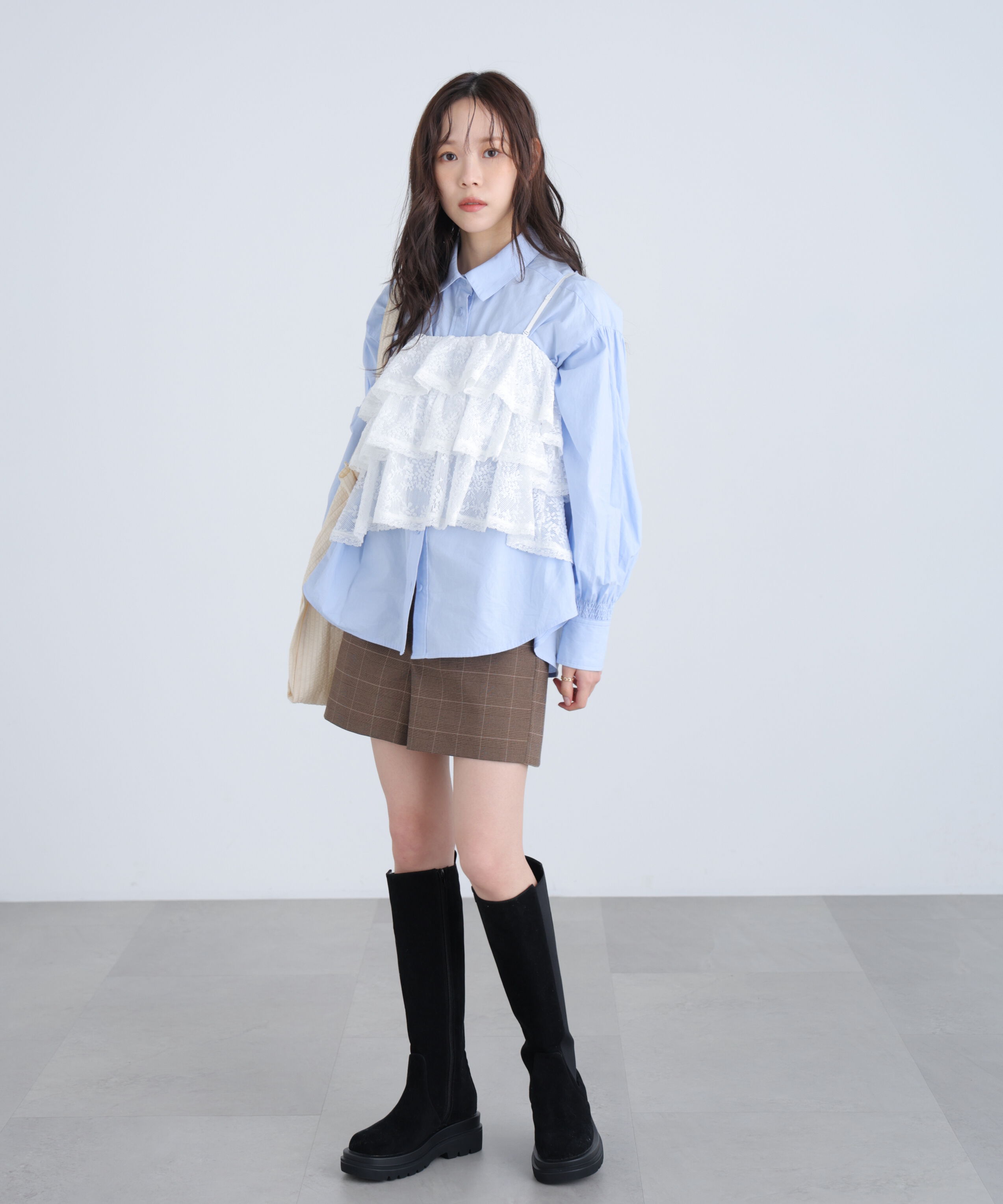  「〈セットアップ対応〉ハイウエストショートパンツ」|その他|