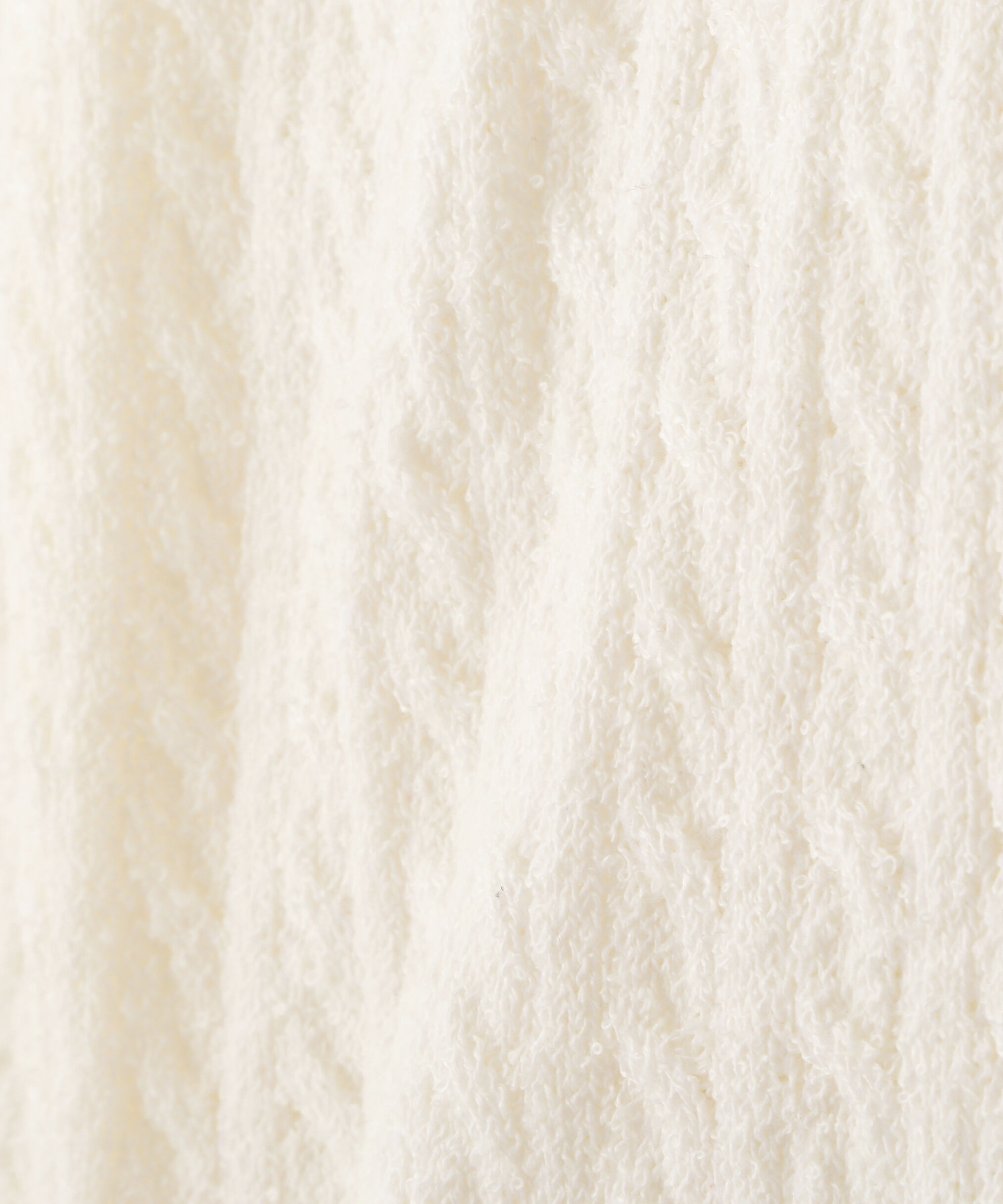  「ミニブークレーケーブルニット」|ニット・セーター|