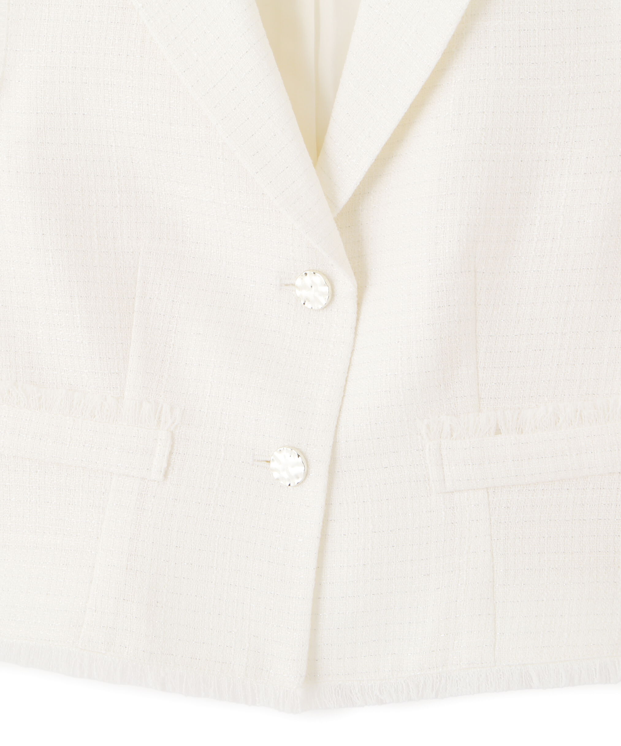  「ショート丈テーラードジレ」|その他|