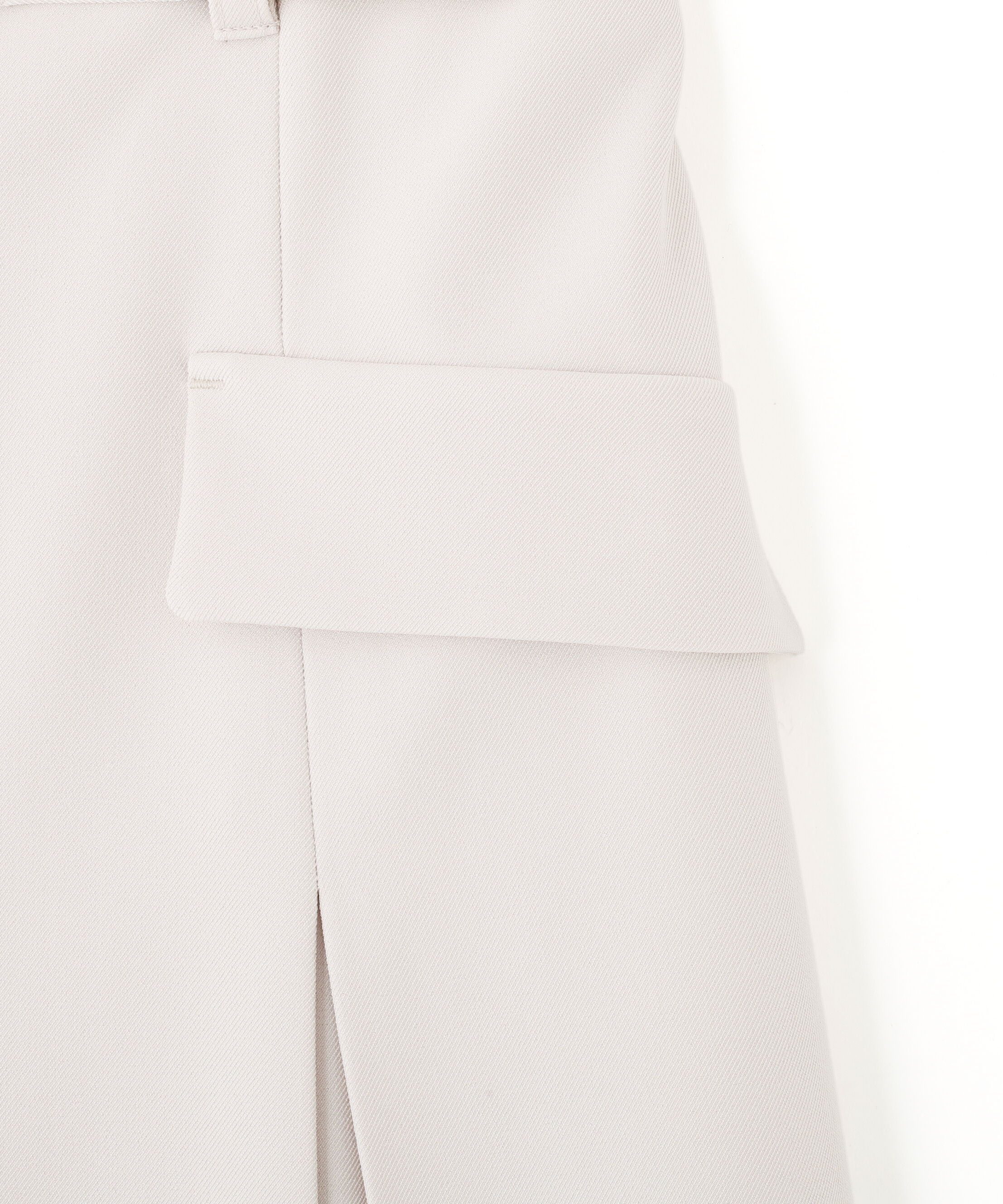  「＜セットアップ対応＞ベルト付ベーシックツイルミニスカート」|スカート|