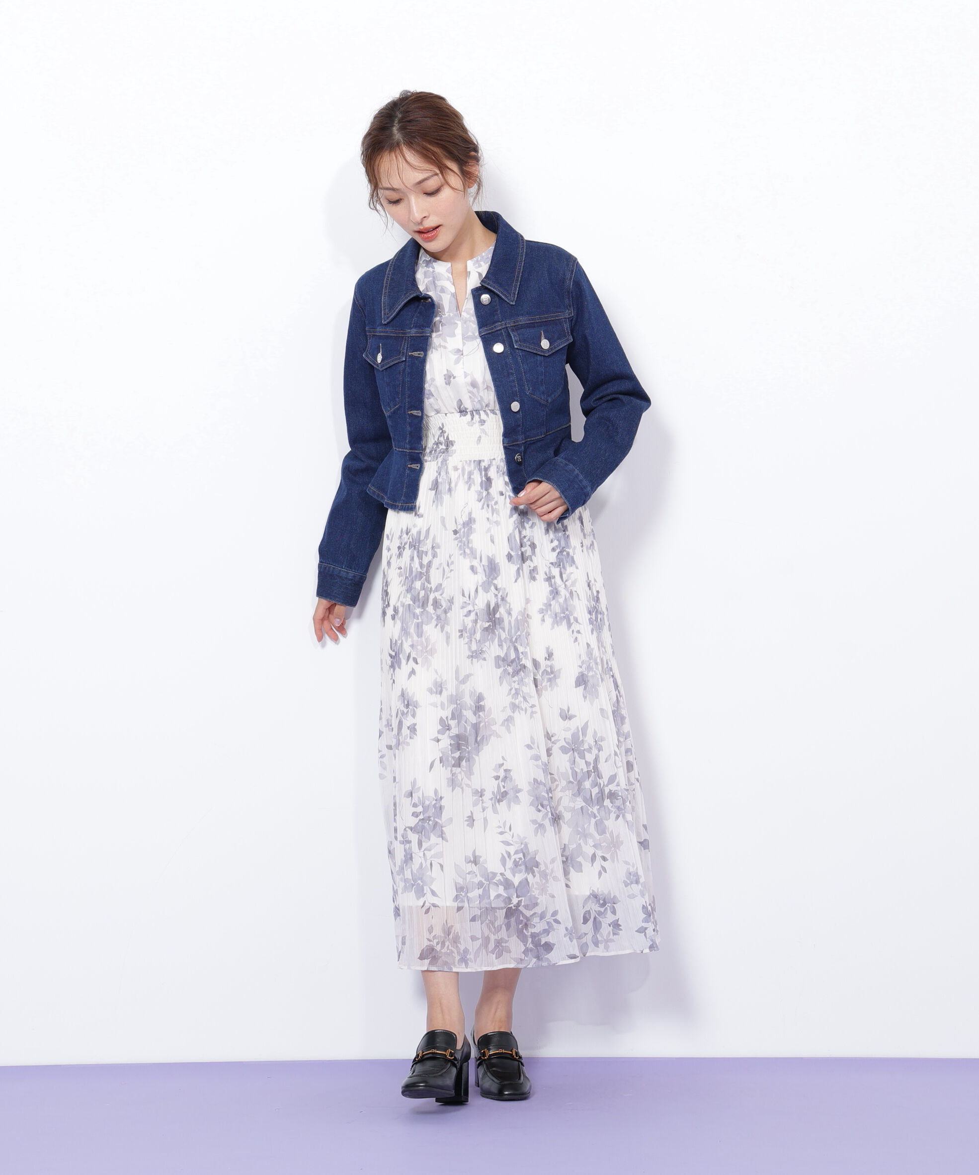  「ペプラムデニムジャケット」|その他|