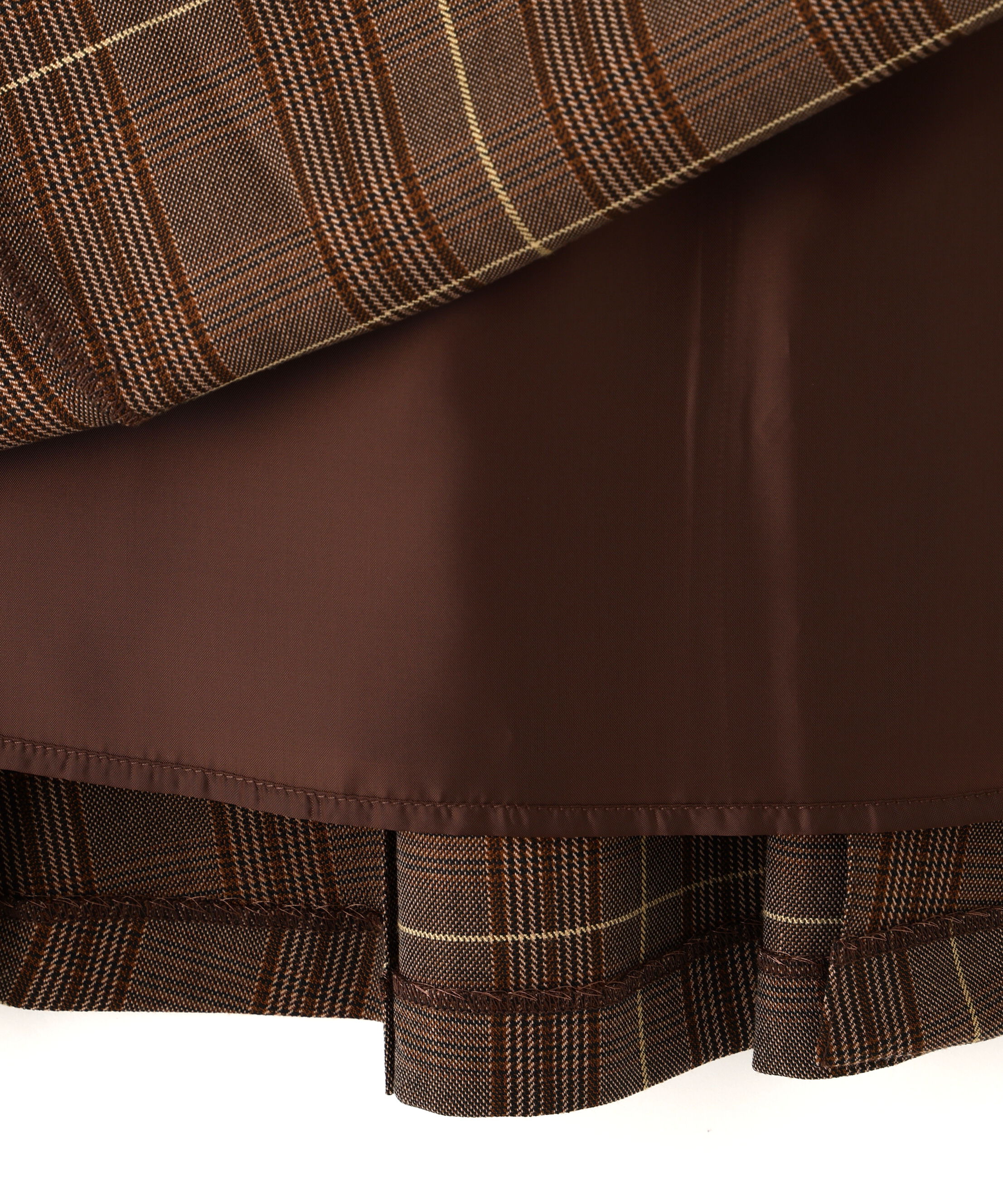  「ウーリッシュフラノタックフレアスカート」|スカート|