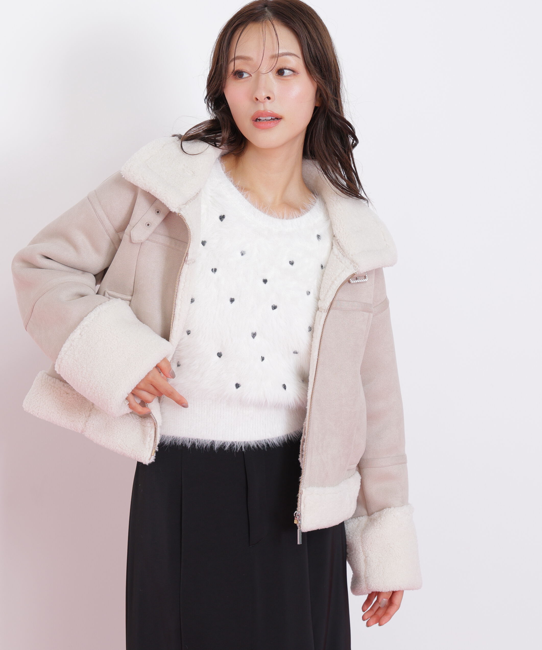  「フェイクムートンフライトジャケット」|その他|