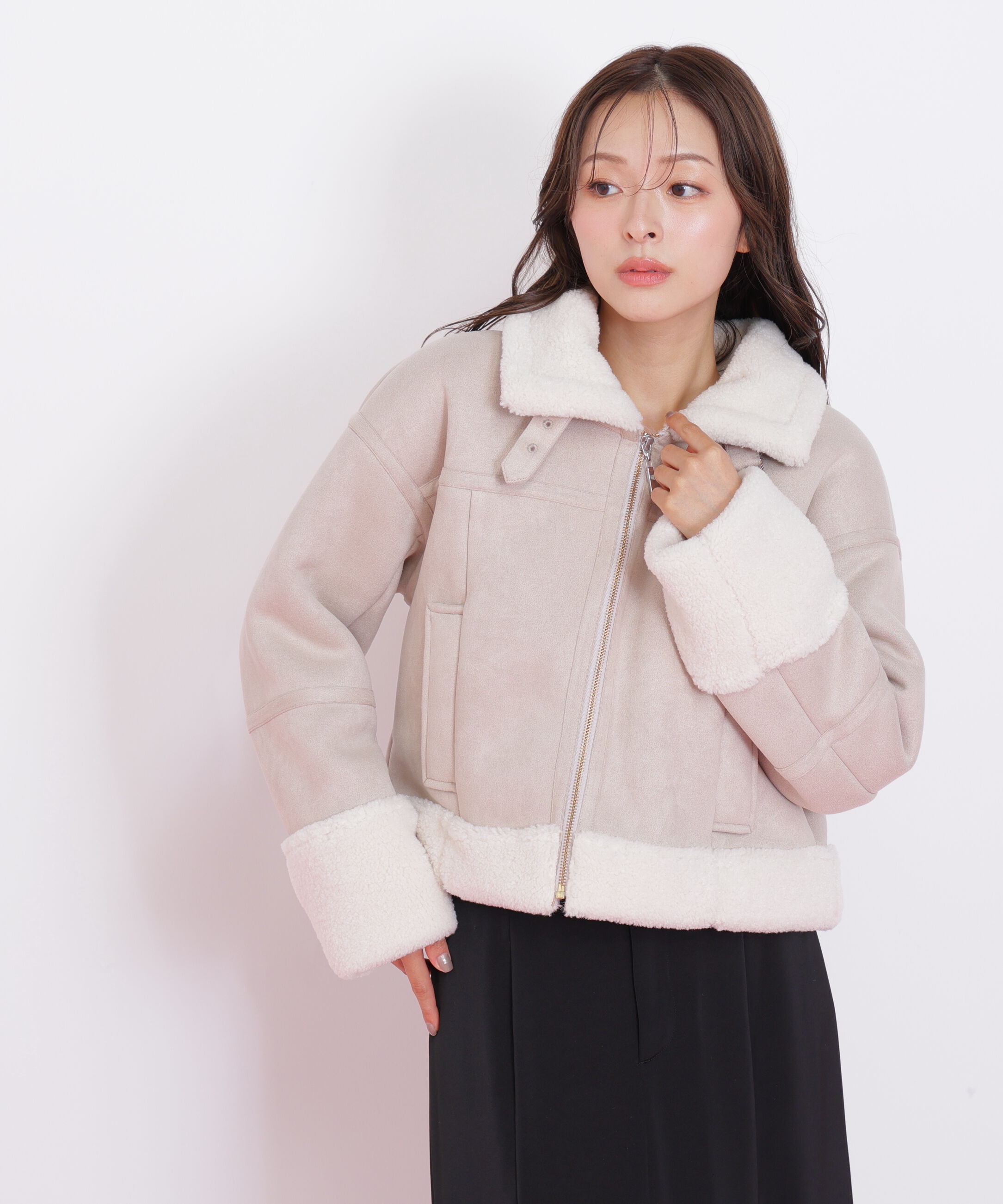  「フェイクムートンフライトジャケット」|その他|