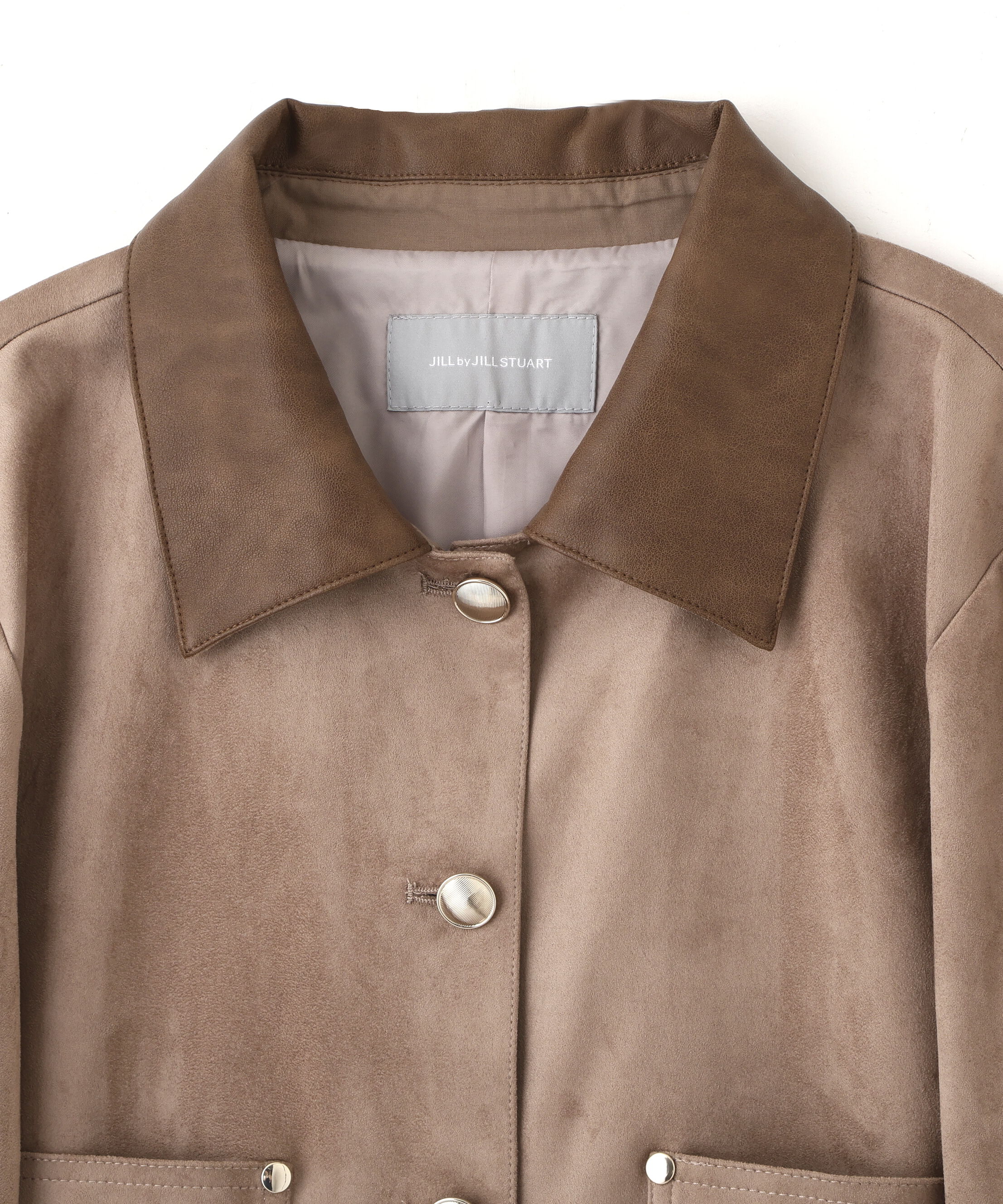  「フェイクスエード短丈ブルゾン」|その他|