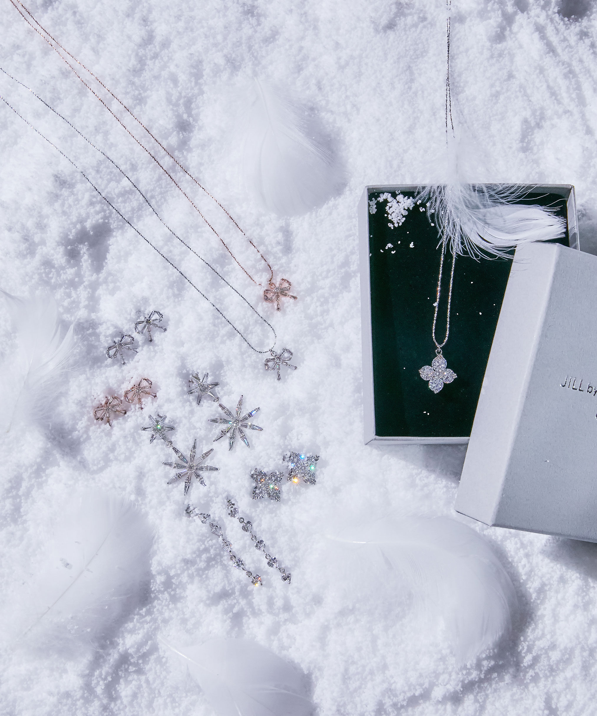  「Cubic プチリボンネックレス」|その他|