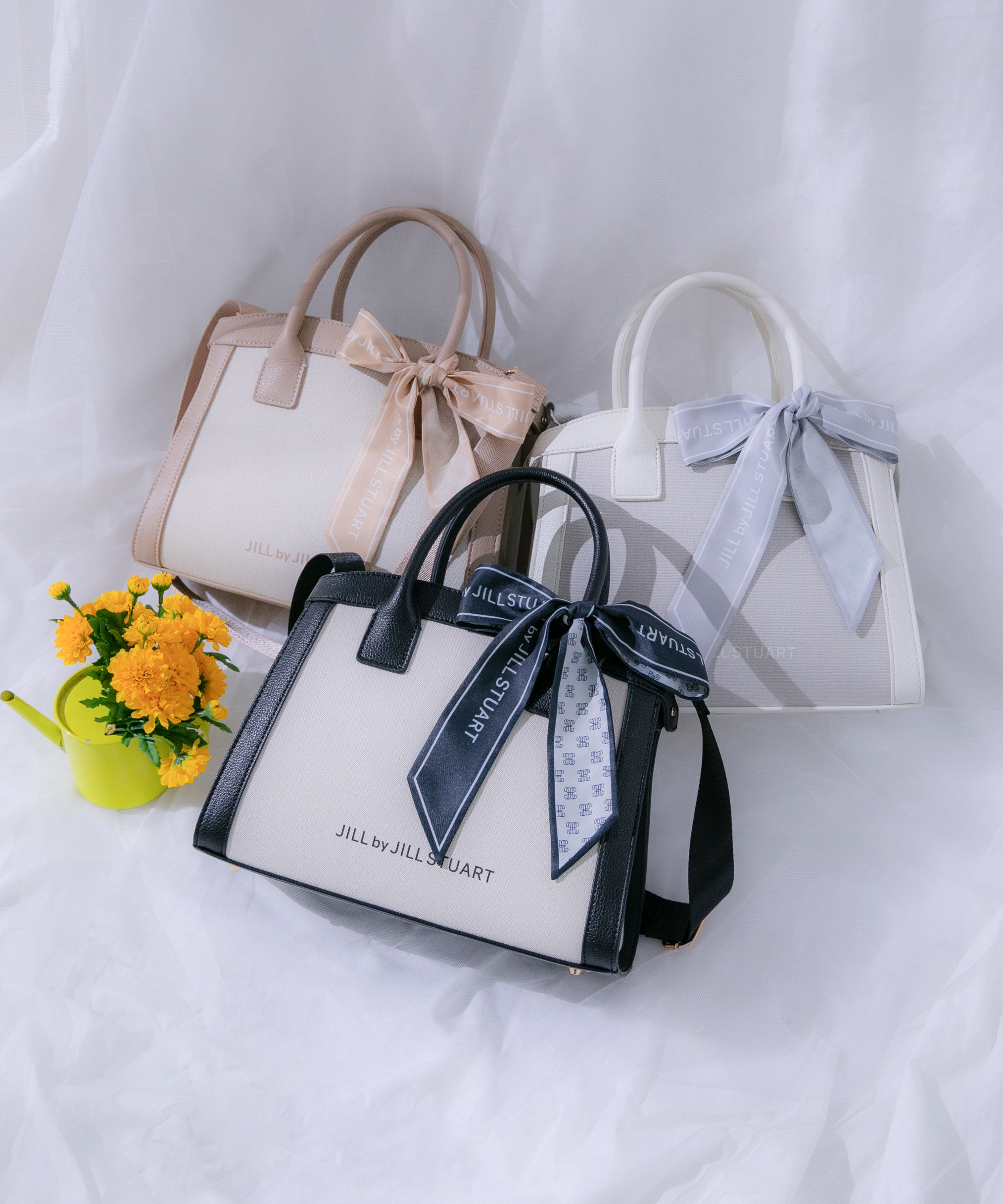  「バイカラーコンビトート小」|その他|ブラック