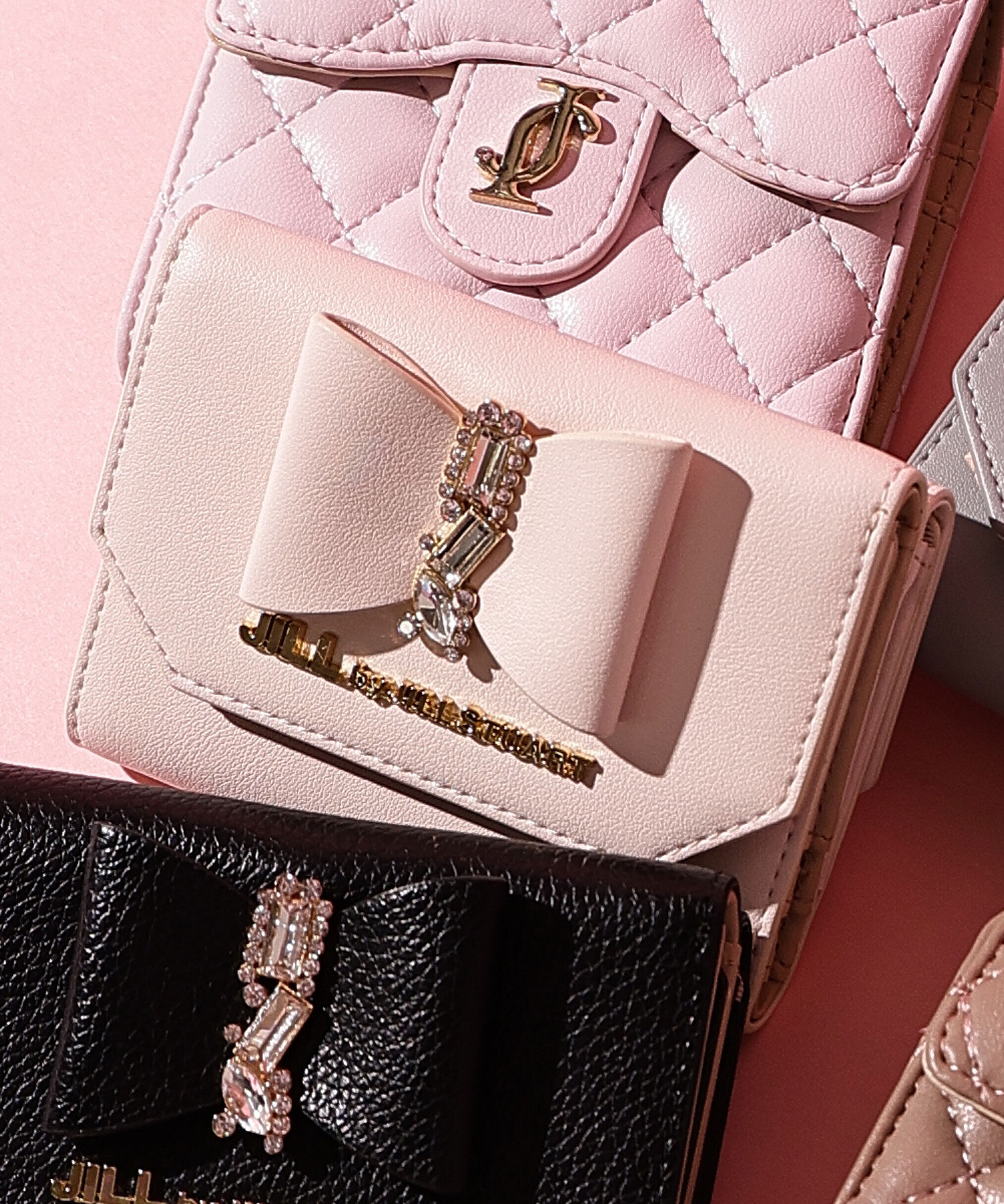  「リボンビジューウォレットミニ財布」|財布|