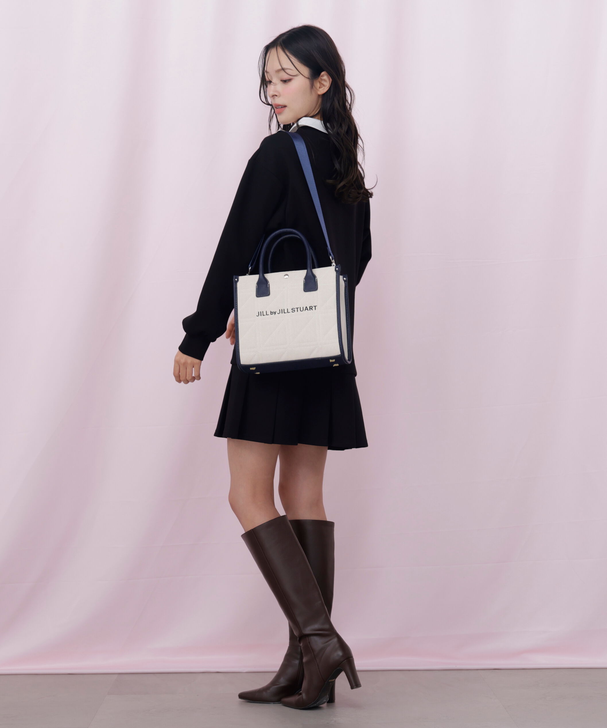  「ステッチパイピングトート小」|その他|