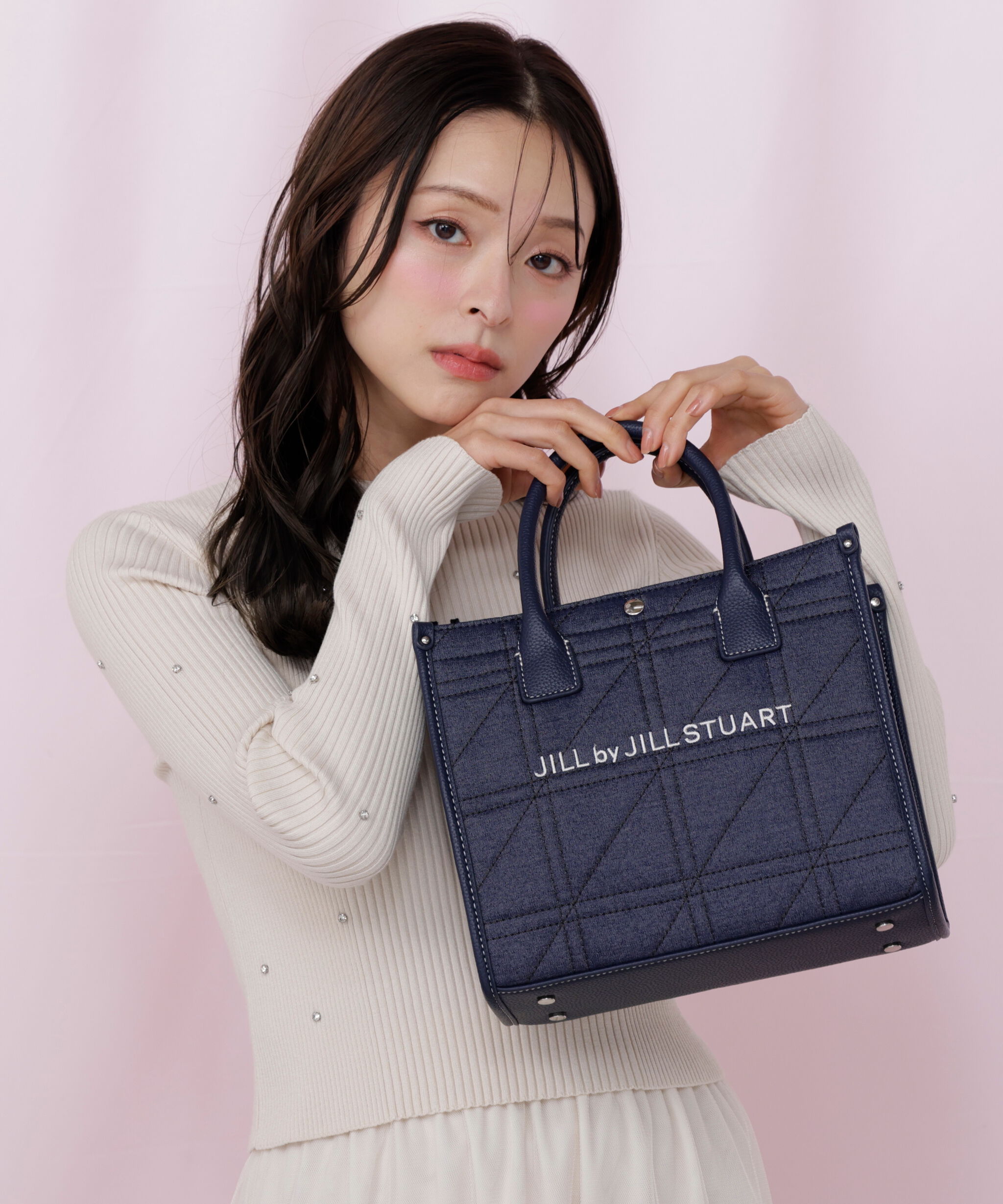  「ステッチパイピングトート小」|その他|