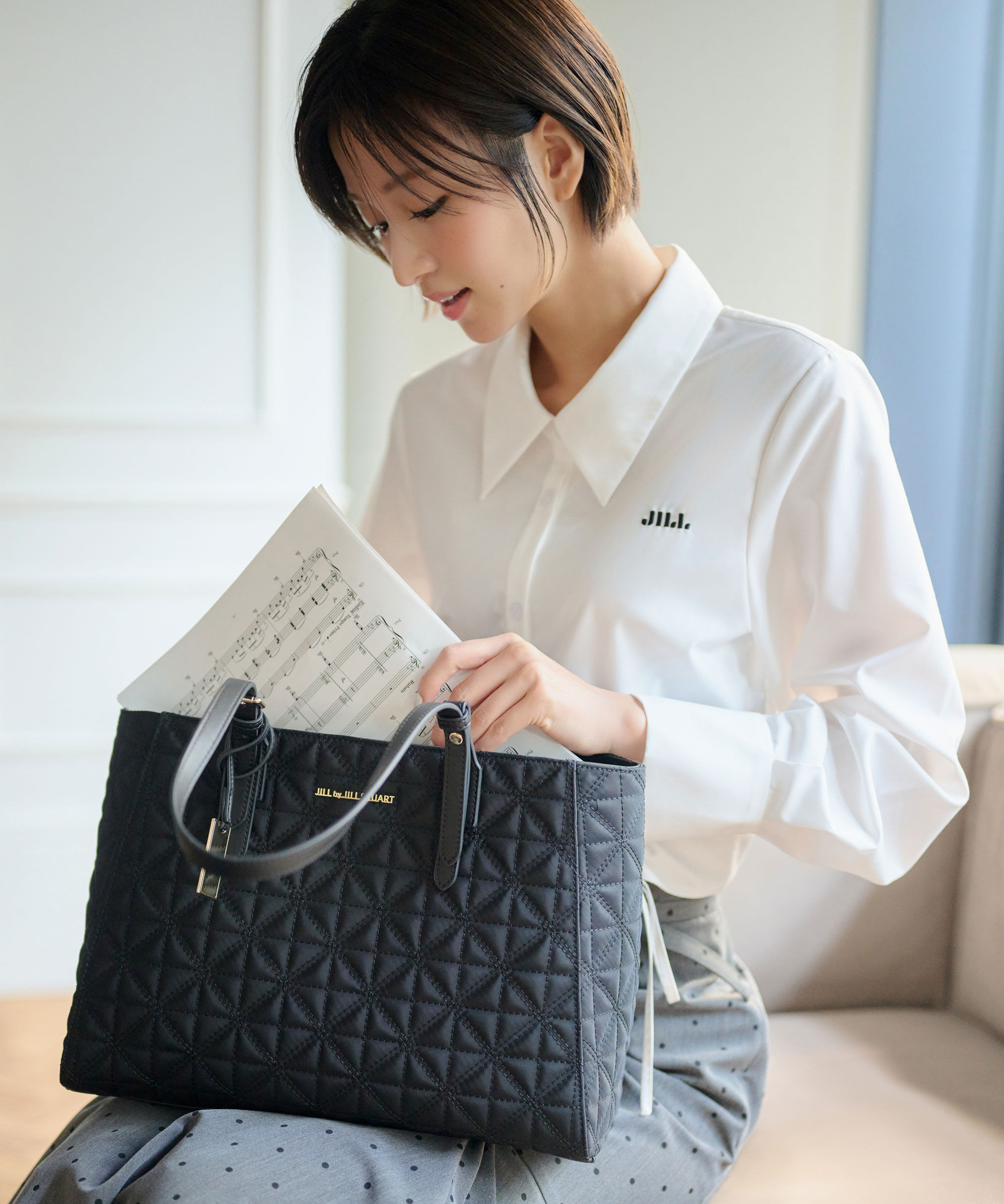  「キルティングA4トートバッグ」|その他|