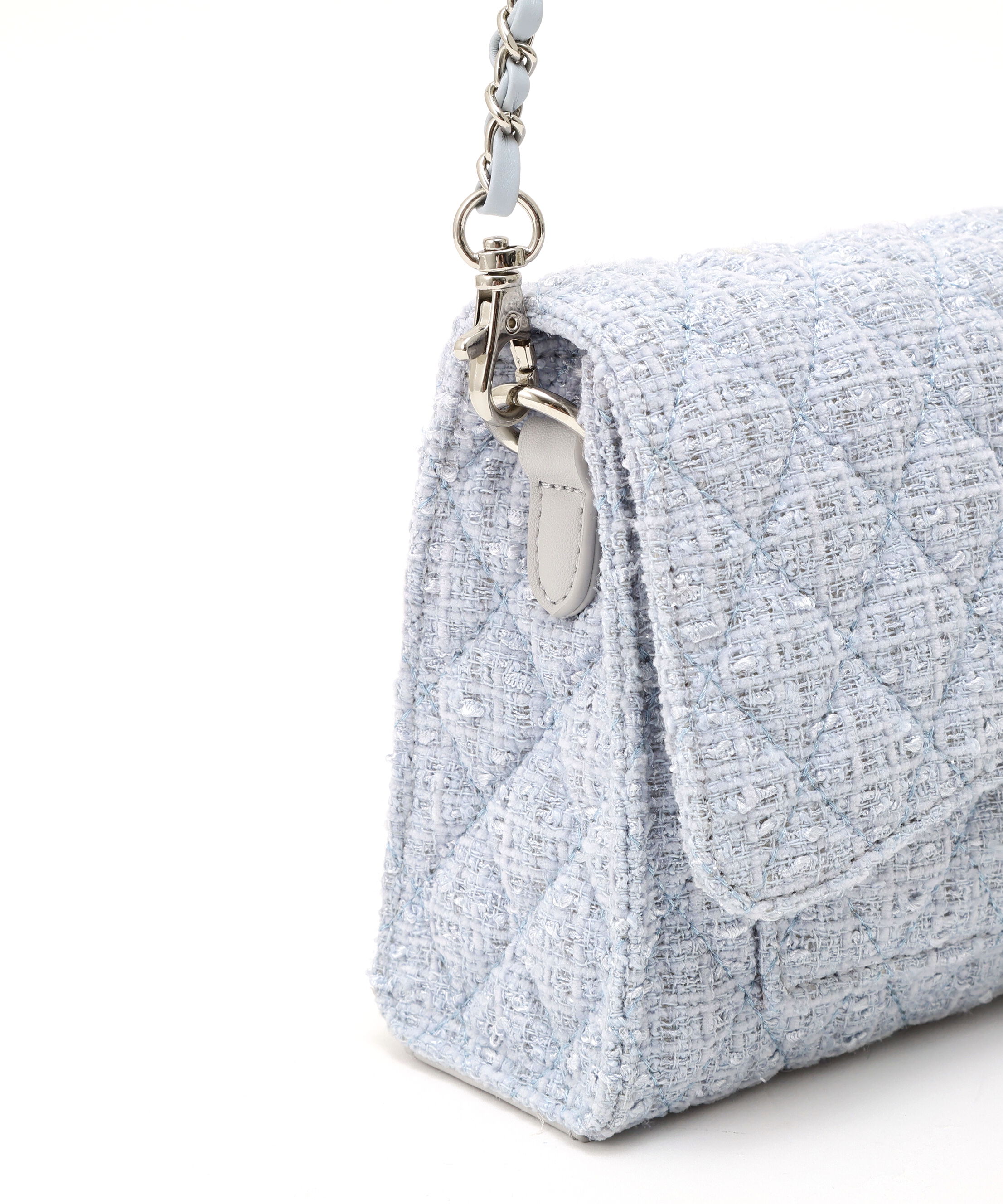  「ツイードキルティングチェーンバッグ」|その他|