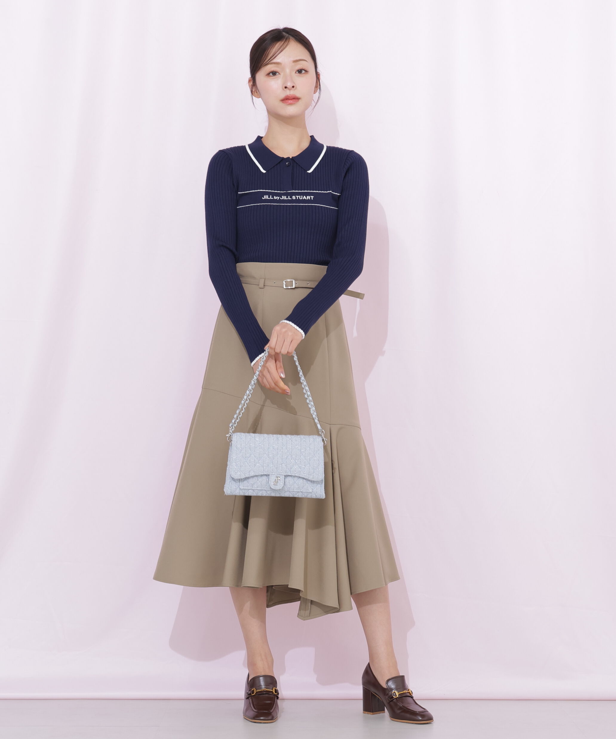  「ツイードキルティングチェーンバッグ」|その他|