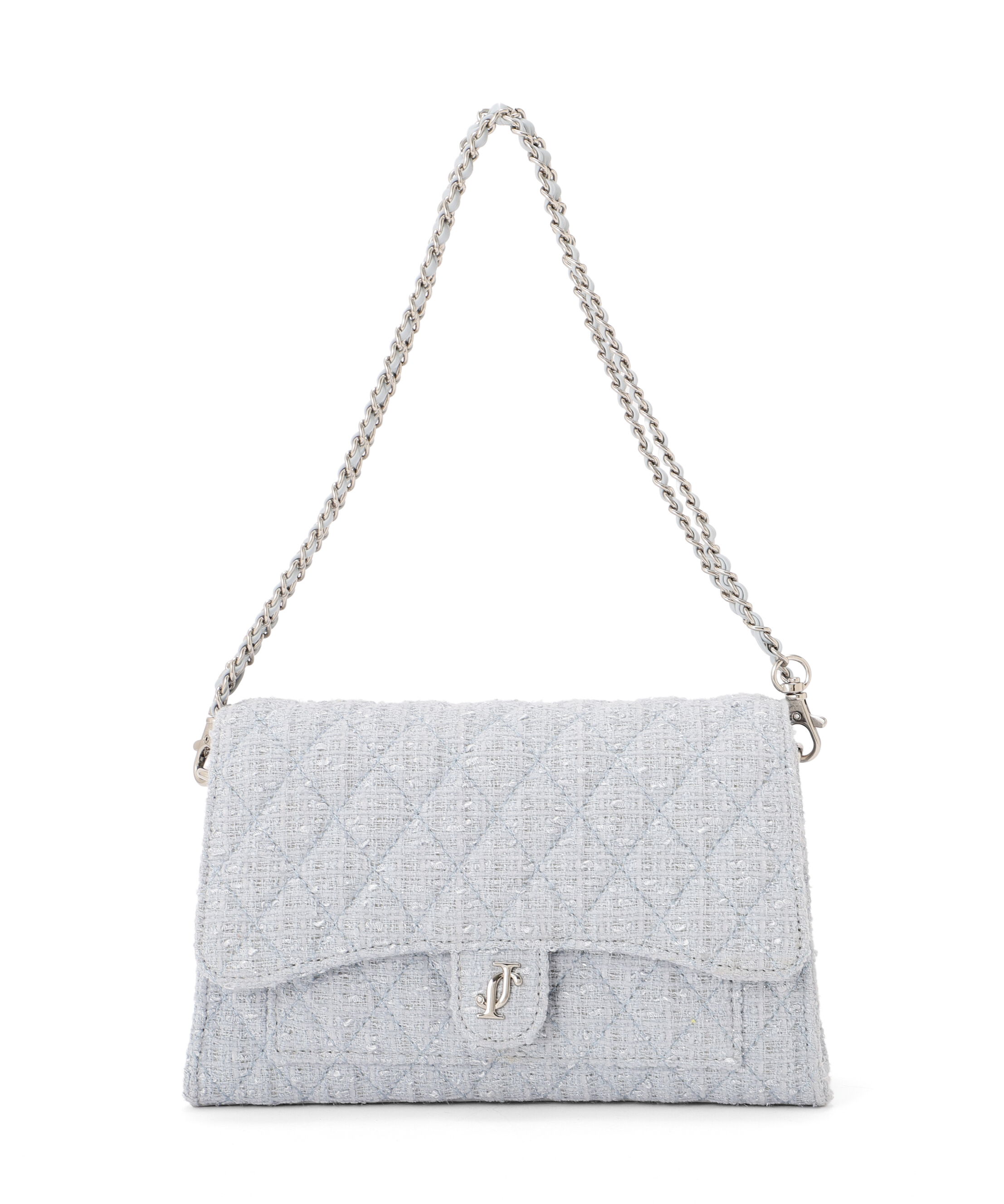  「ツイードキルティングチェーンバッグ」|その他|