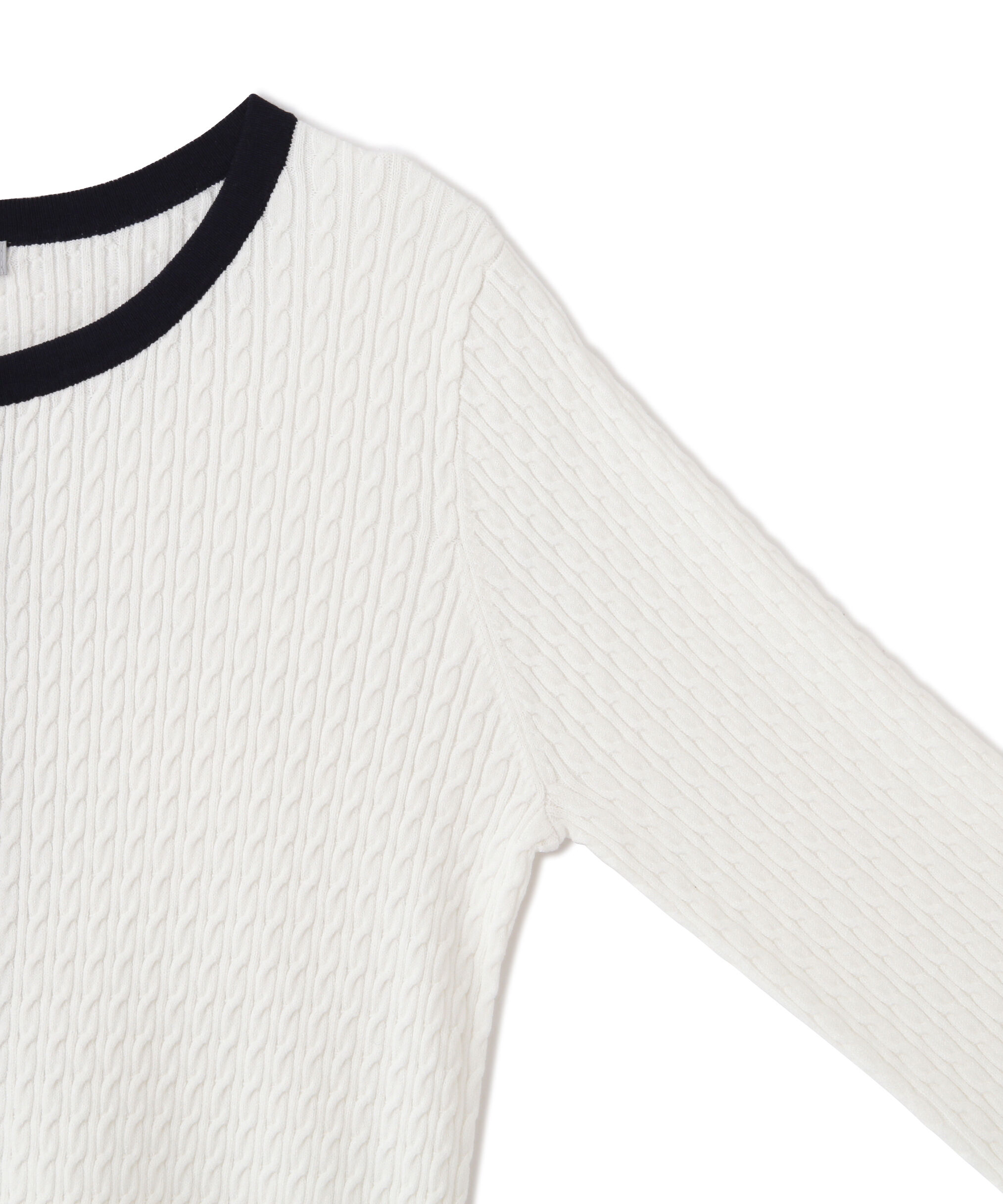  「ＵＶミニケーブルカーディガン」|ニット・セーター|