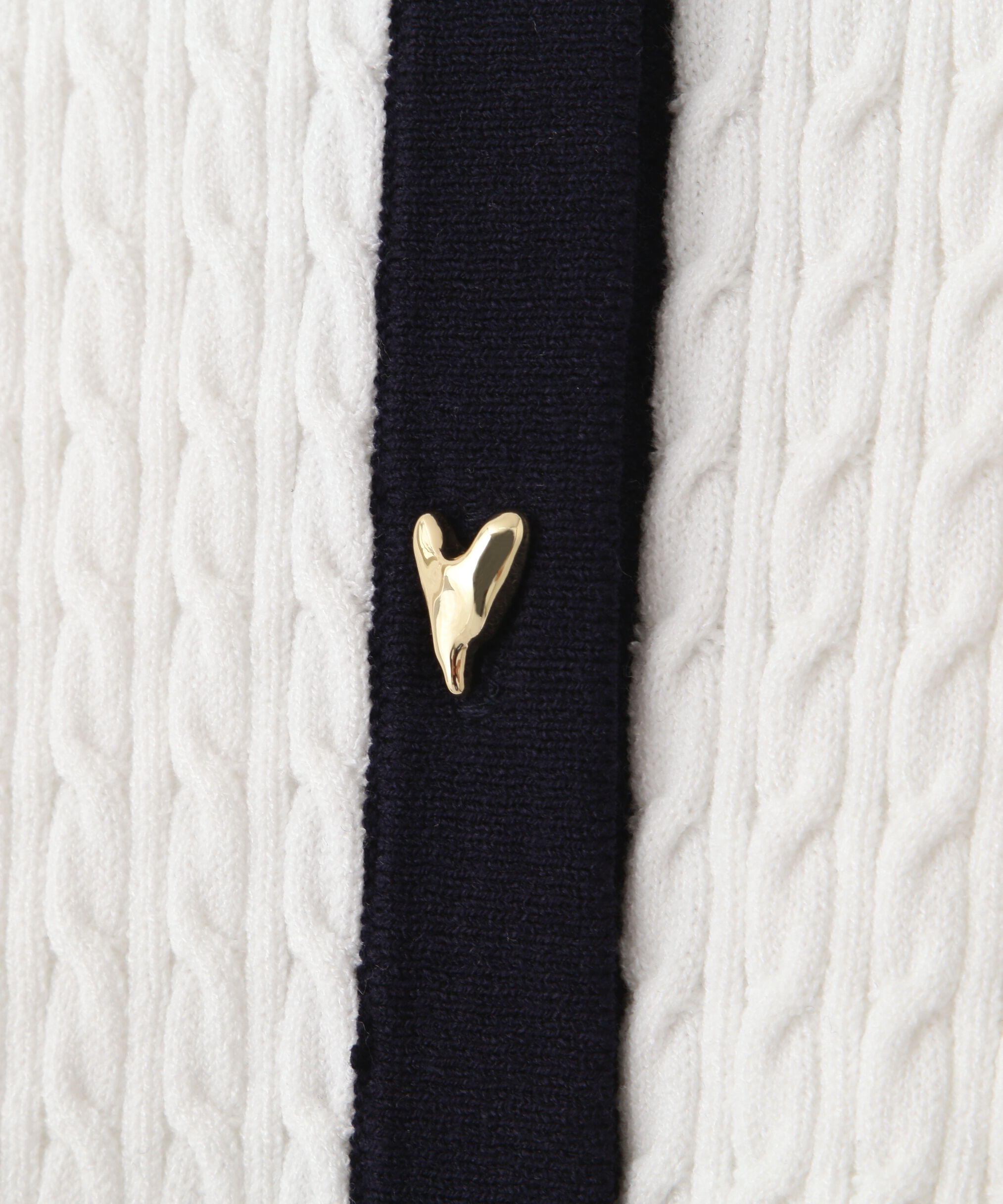  「ＵＶミニケーブルカーディガン」|ニット・セーター|