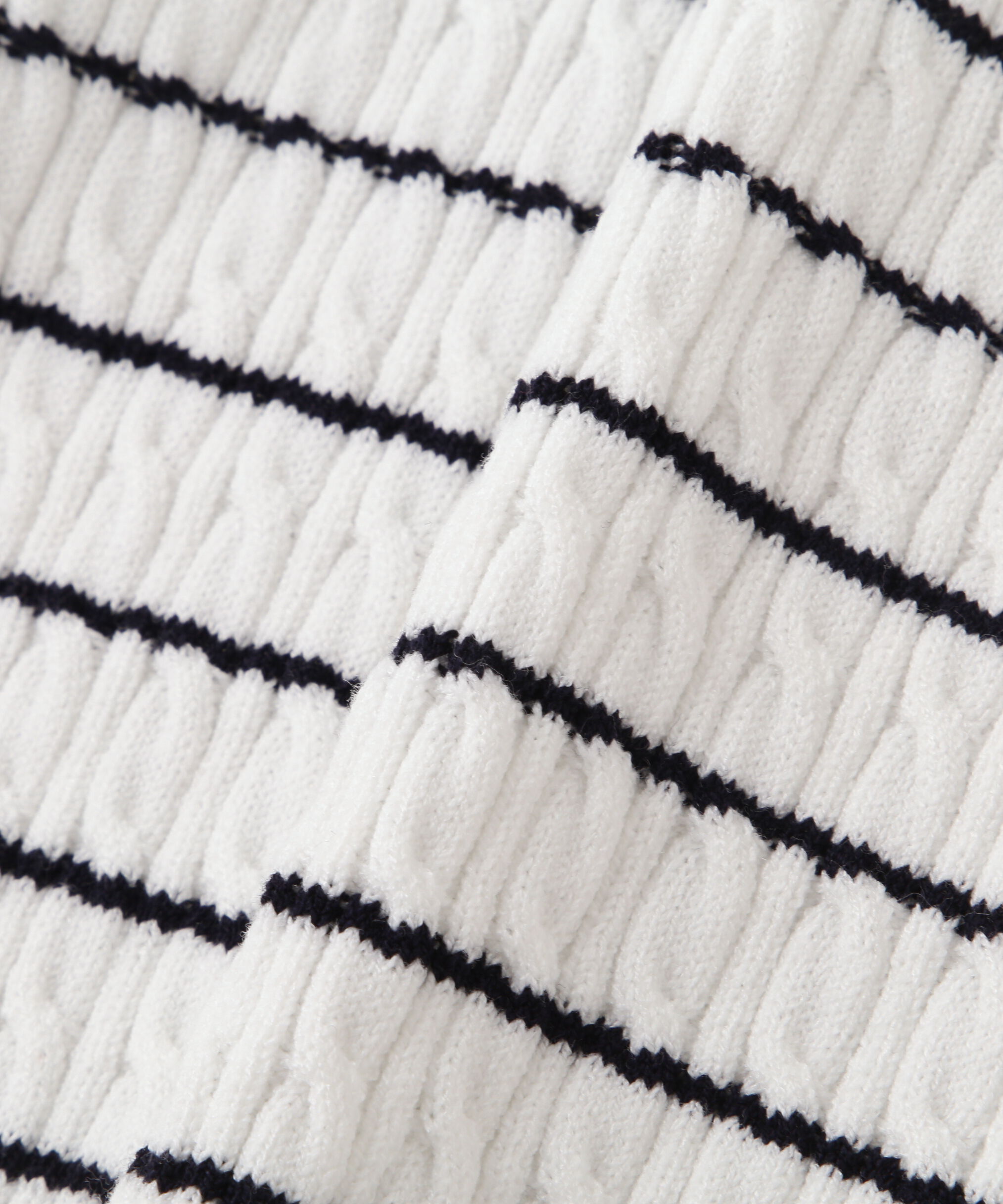  「ＵＶミニケーブルカーディガン」|ニット・セーター|