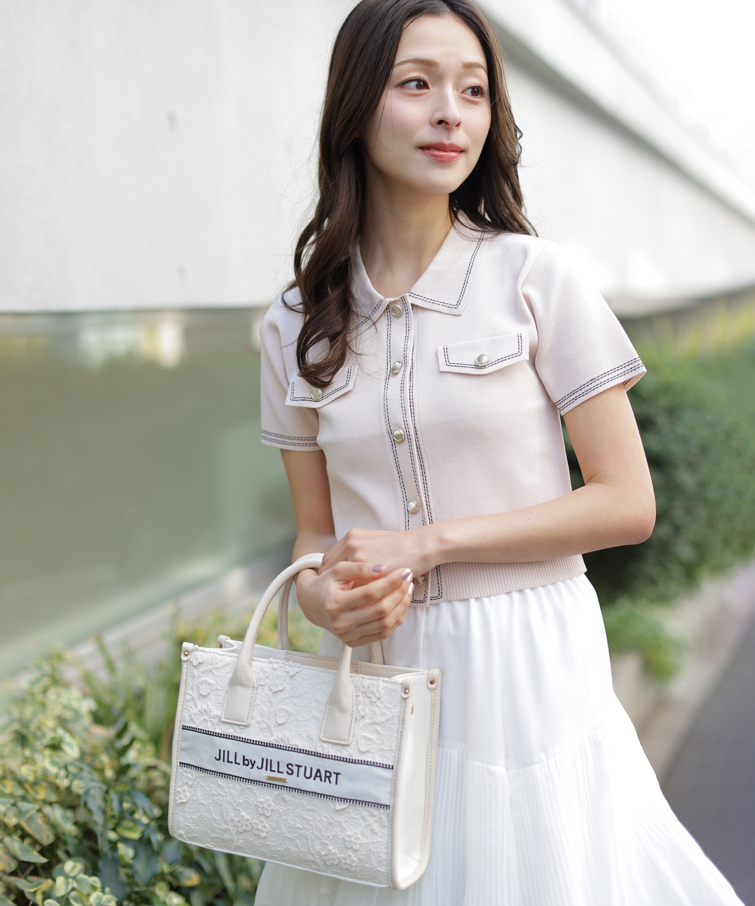  「ステッチポロニット」|ニット・セーター|