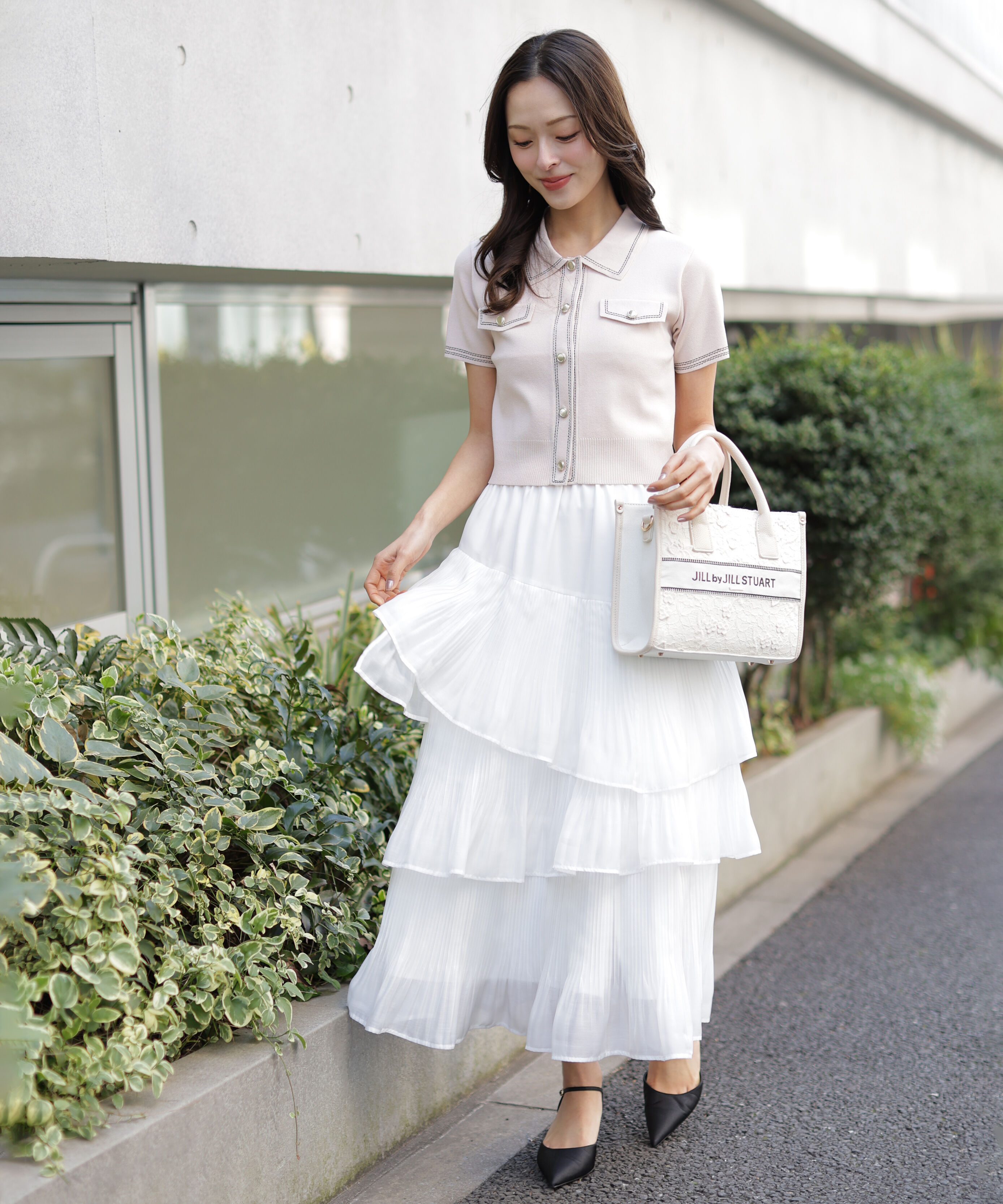  「ステッチポロニット」|ニット・セーター|