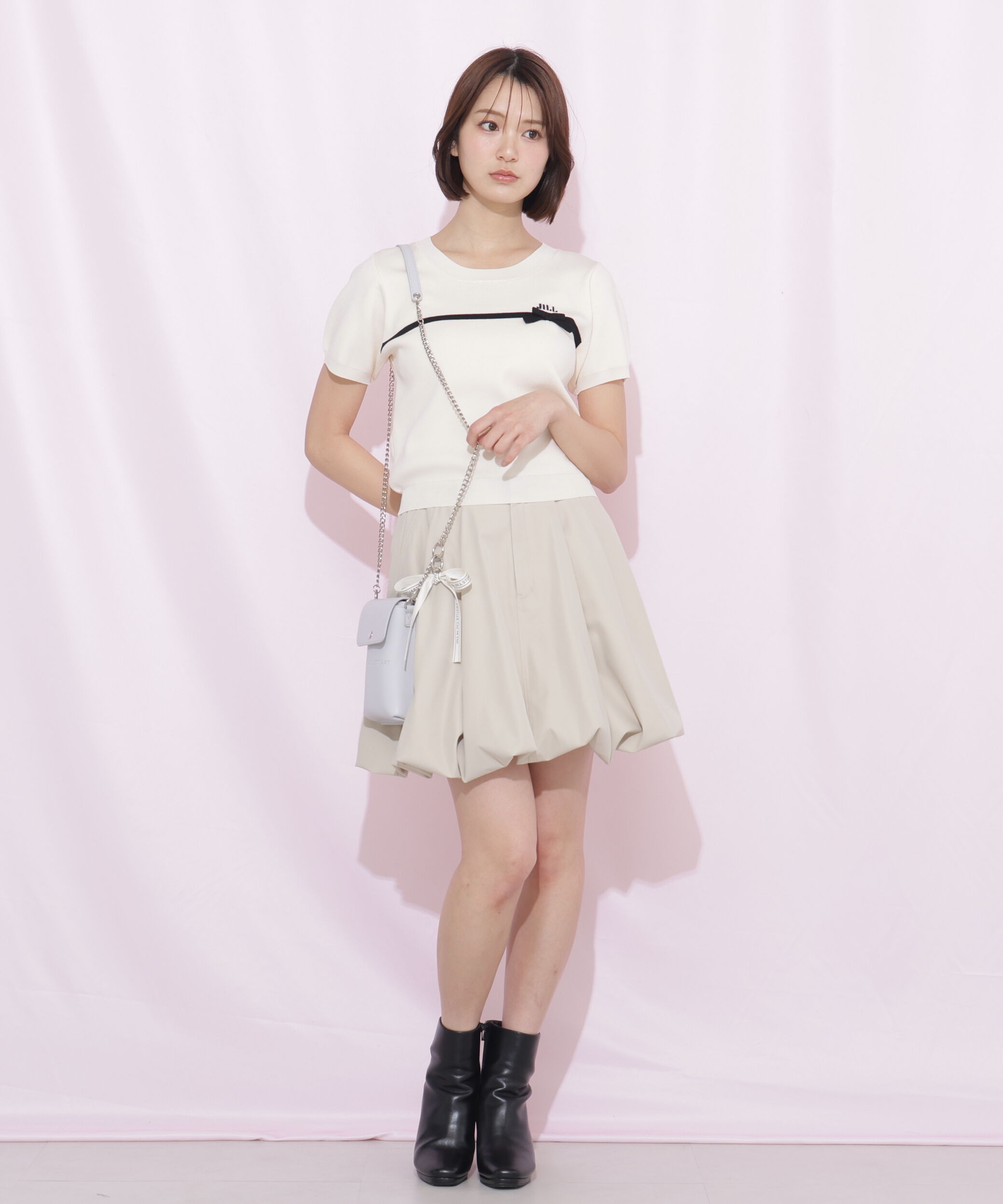  「チャーム付きマルチポシェット」|財布|