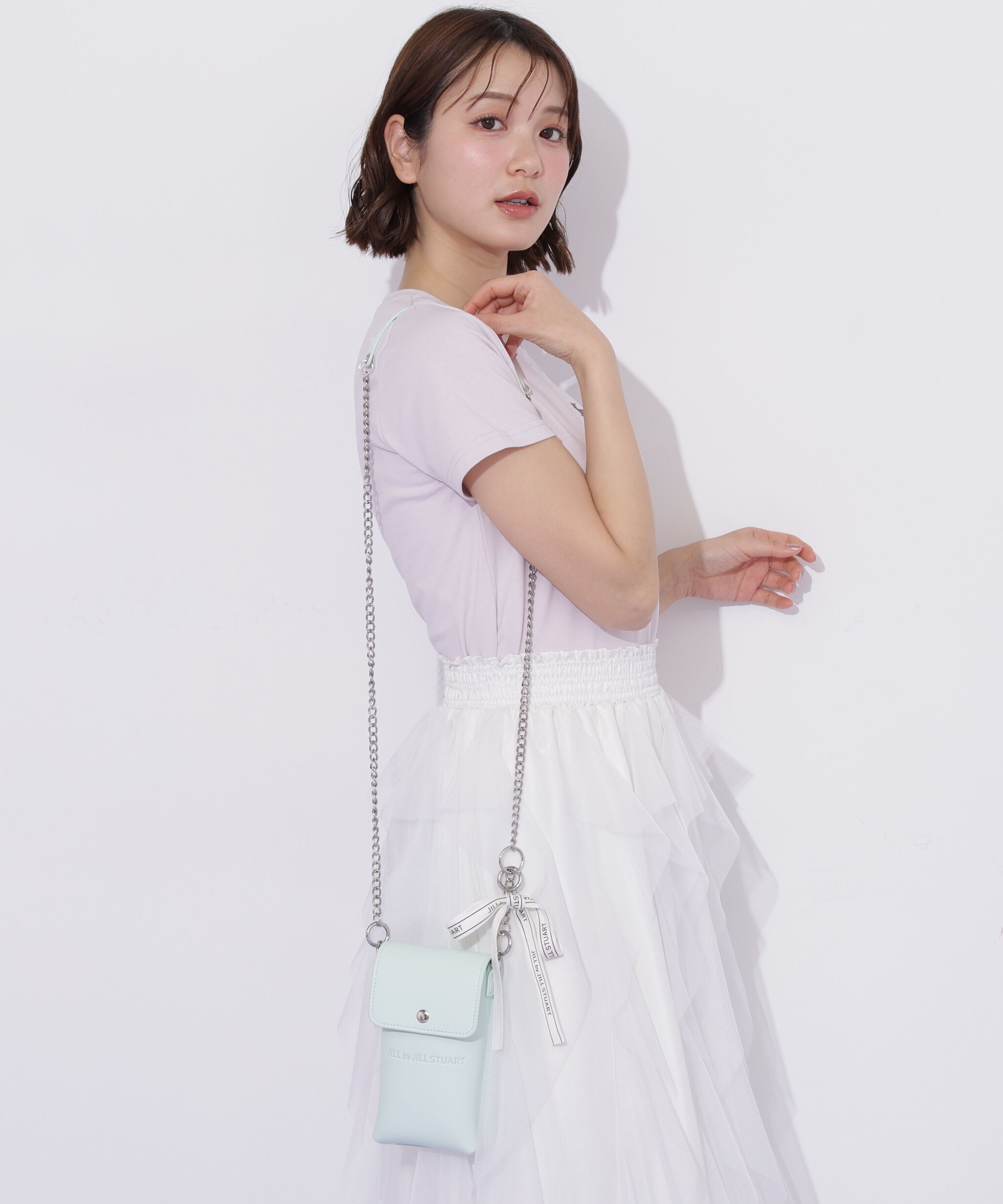  「チャーム付きマルチポシェット」|財布|ミント