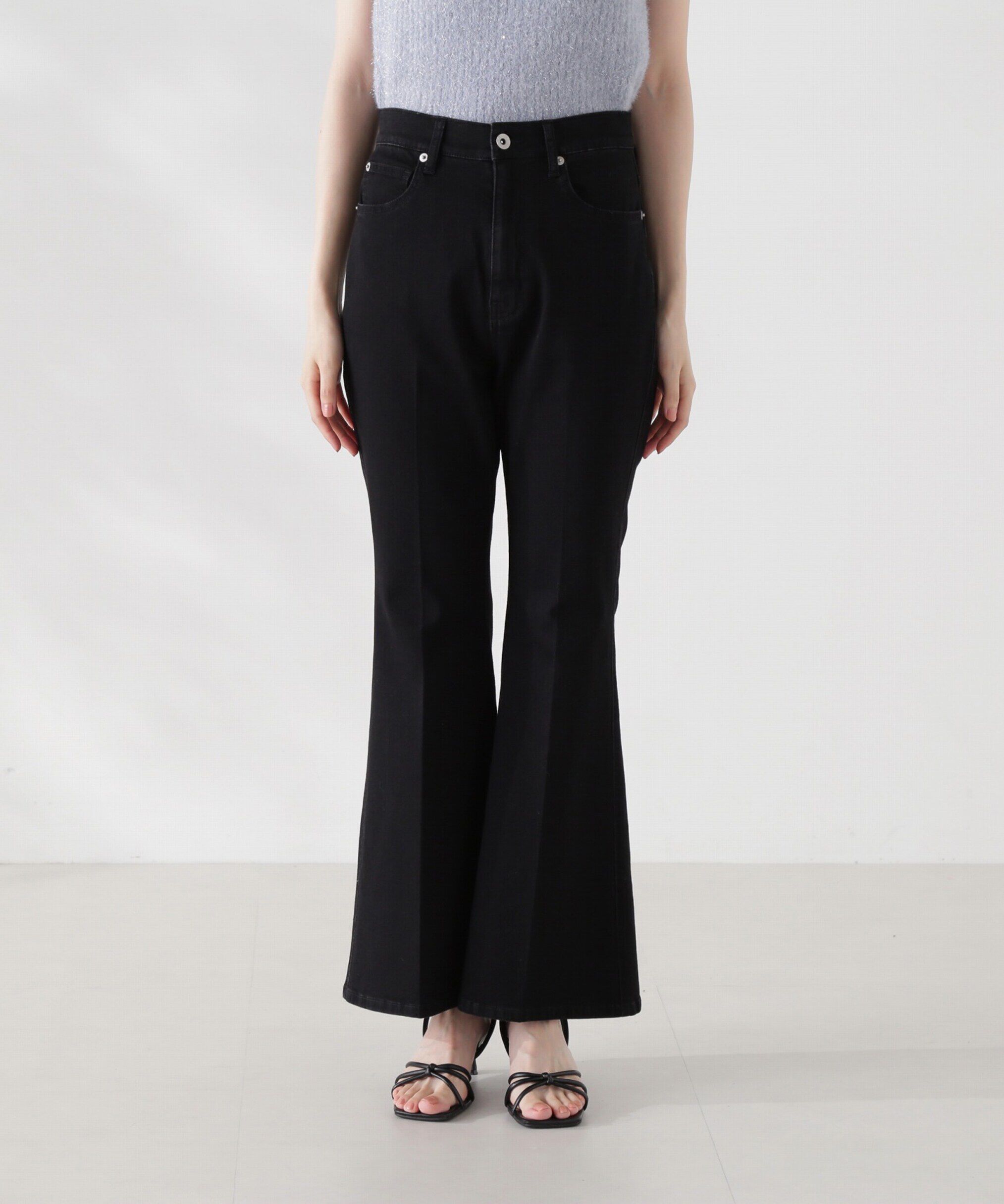 PROPORTION BODY DRESSING「ベルボトムデニムパンツ24AW」|その他|