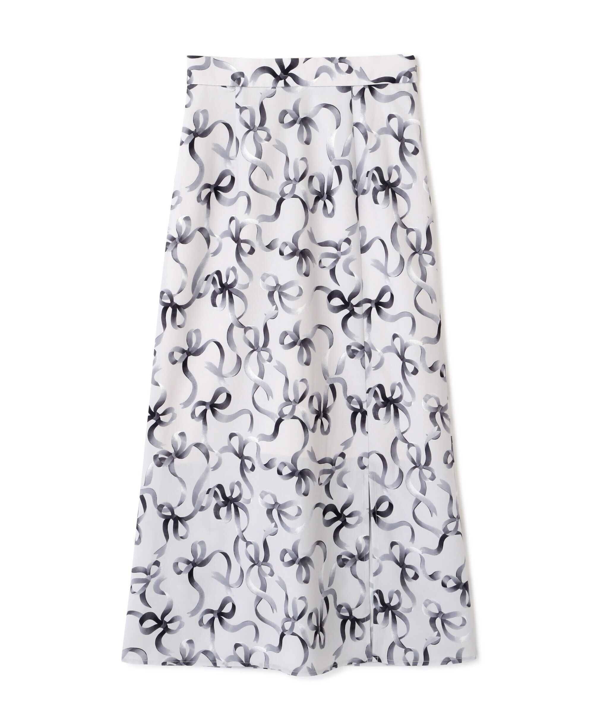 PROPORTION BODY DRESSING「リボン柄ナロースカート　24AW」|スカート|