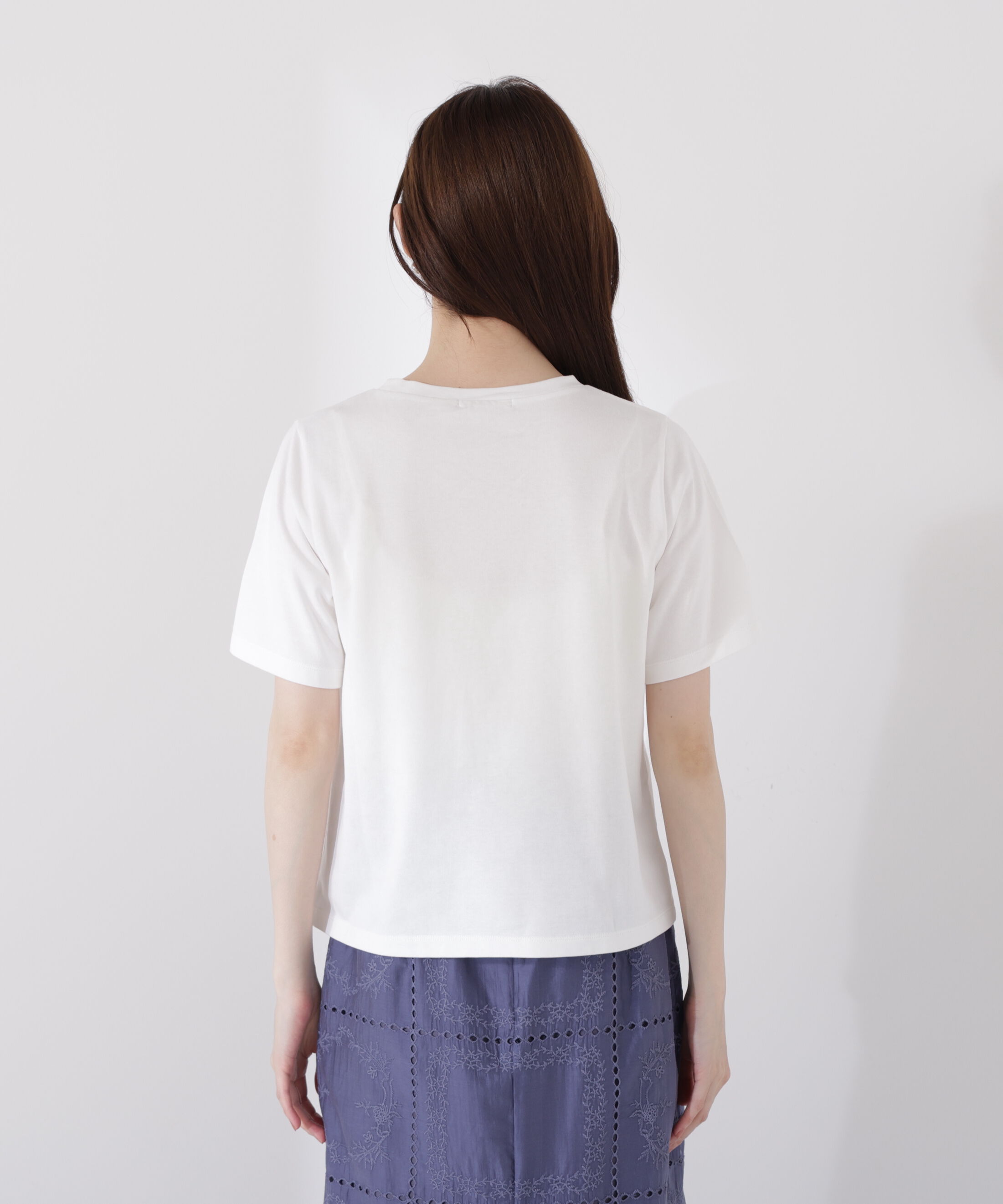 PROPORTION BODY DRESSING「＜ウォッシャブル＞ゴシックロゴTシャツ」|Tシャツ・カットソー|