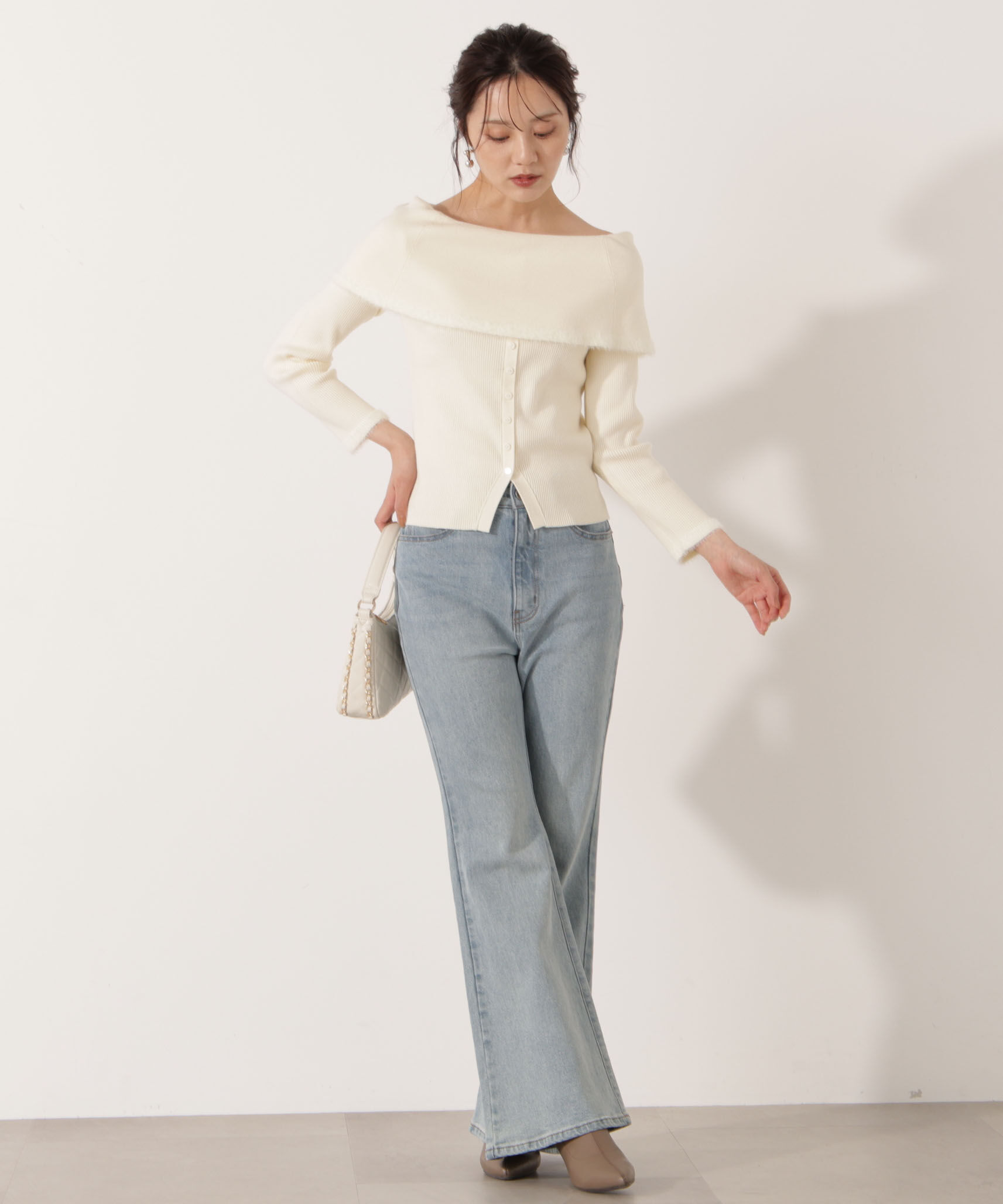 PROPORTION BODY DRESSING「フレアデニムパンツ」|その他|