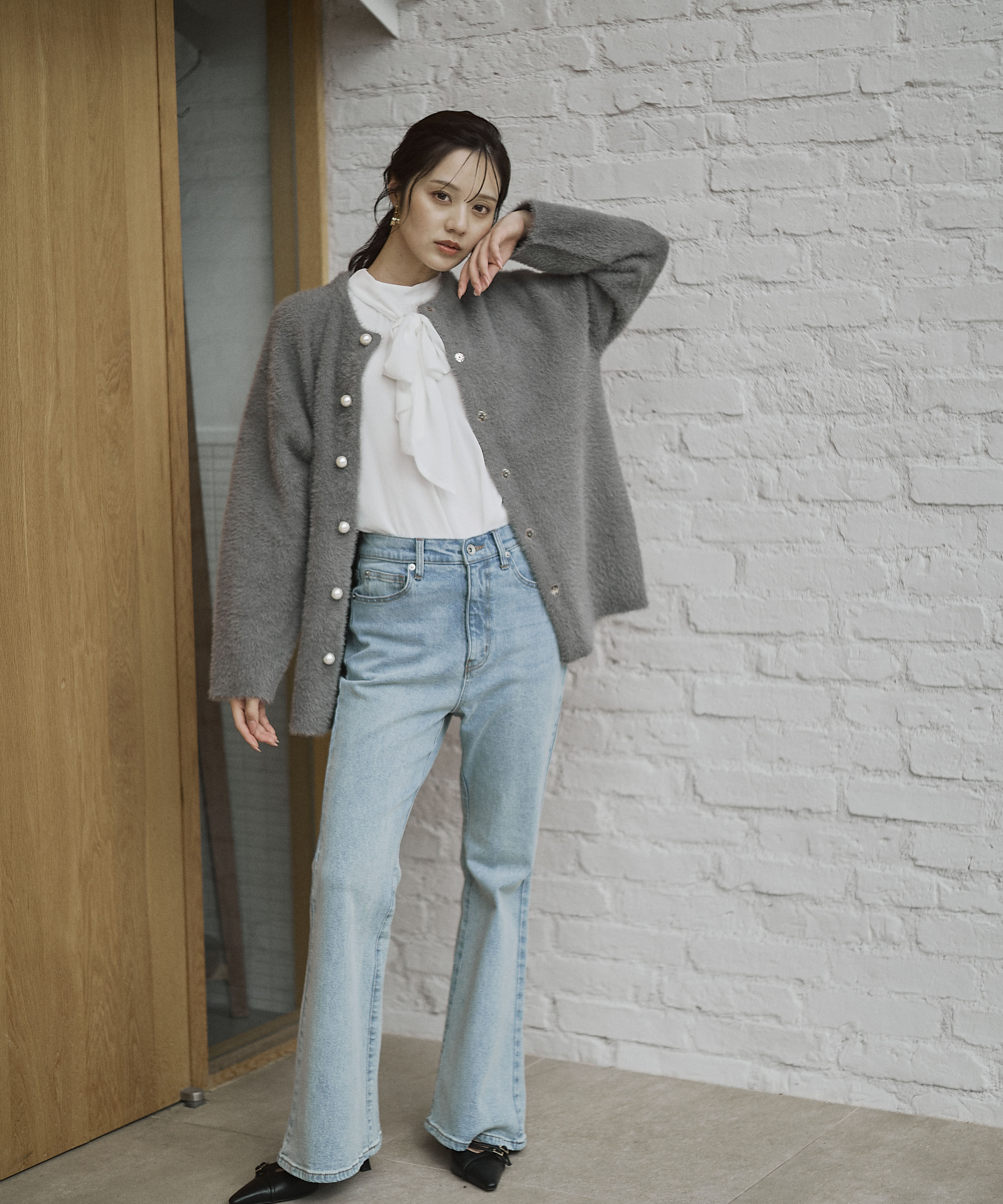 PROPORTION BODY DRESSING「フレアデニムパンツ」|その他|