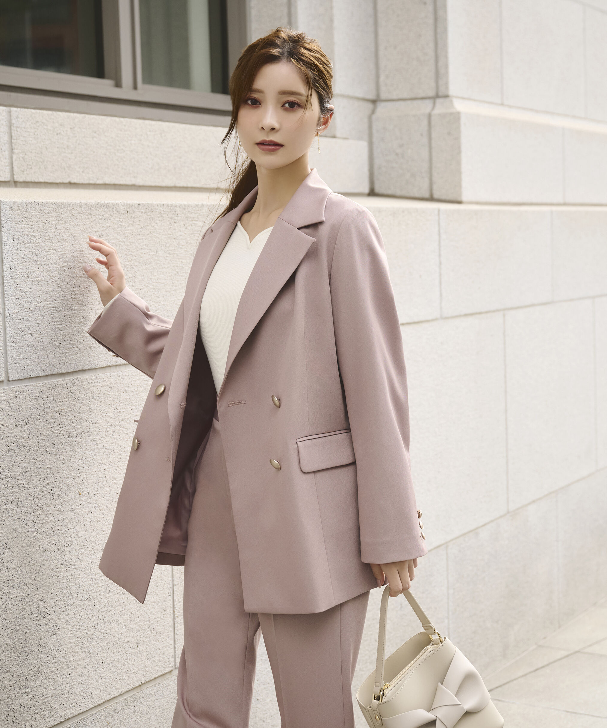 PROPORTION BODY DRESSING「ゴールド釦ダブルブレストジャケット 25AW」|その他|