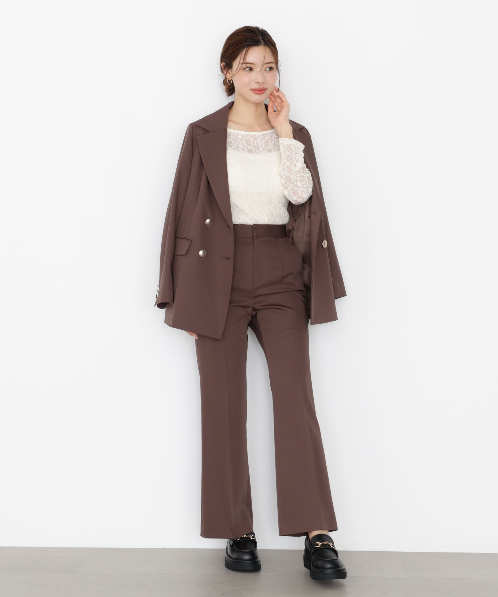 PROPORTION BODY DRESSING「ゴールド釦ダブルブレストジャケット 25AW」|その他|