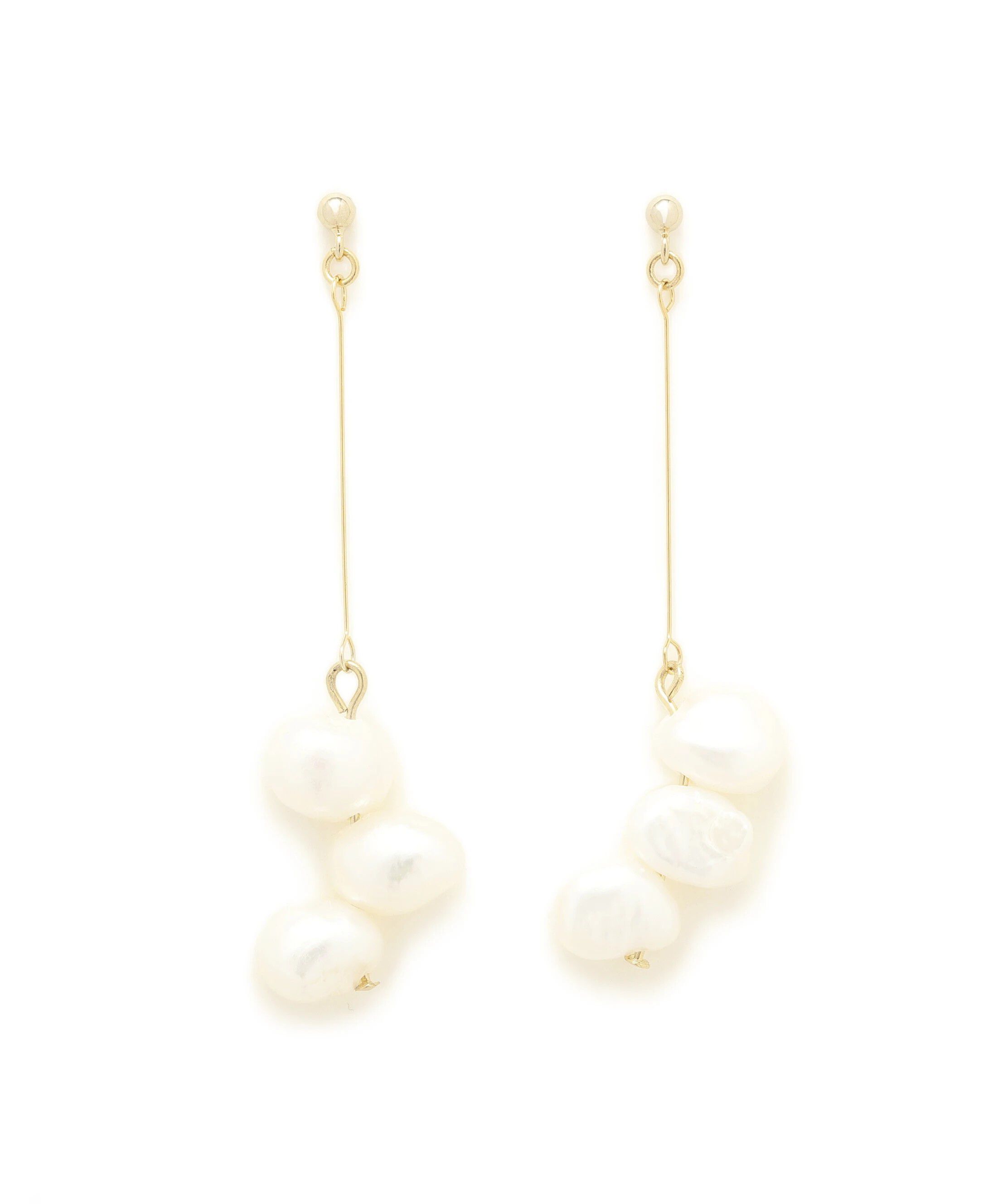 PROPORTION BODY DRESSING「淡水パールピアス」|その他|ゴールド