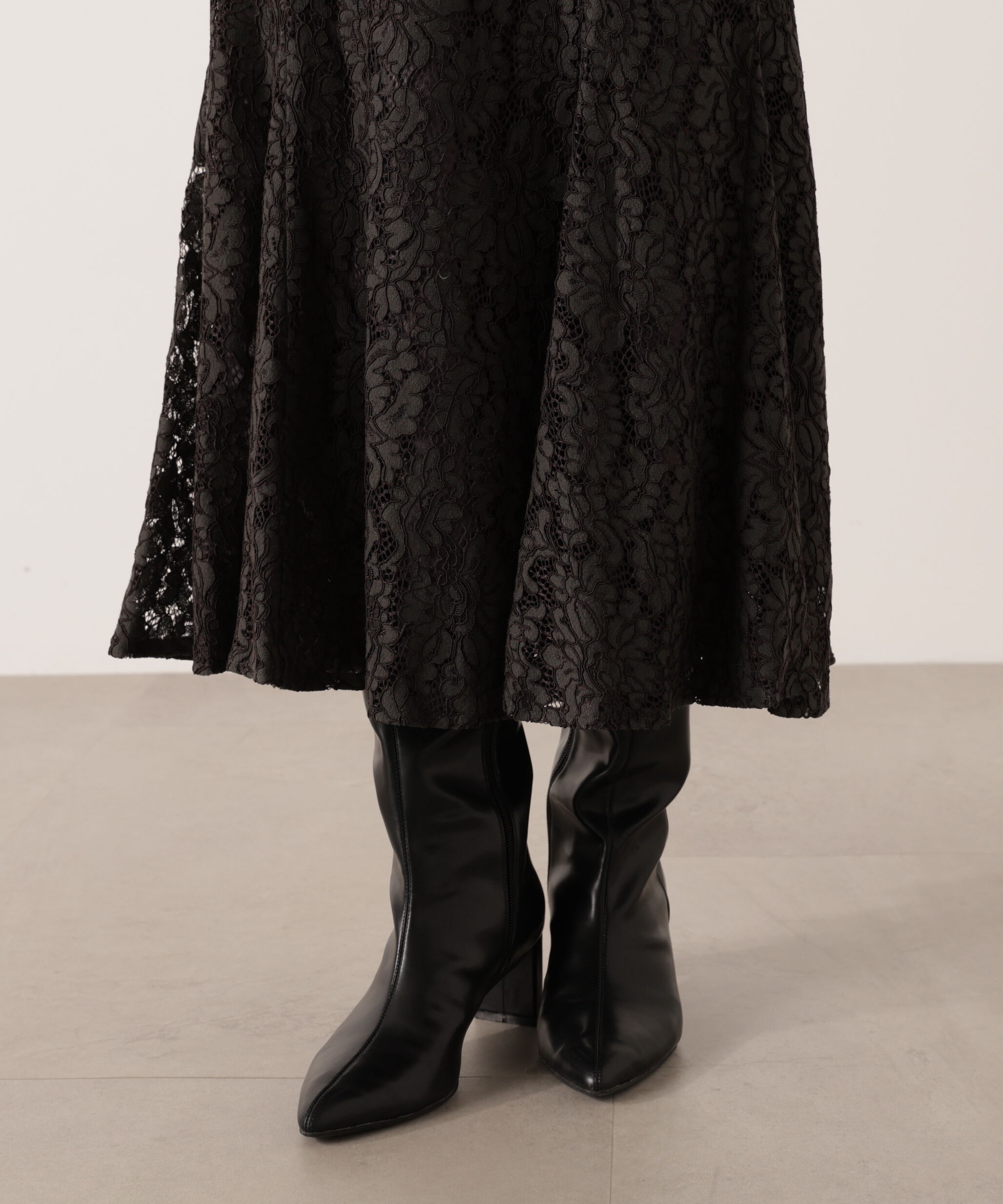 PROPORTION BODY DRESSING「レースマーメイドスカート 25AW」|スカート|