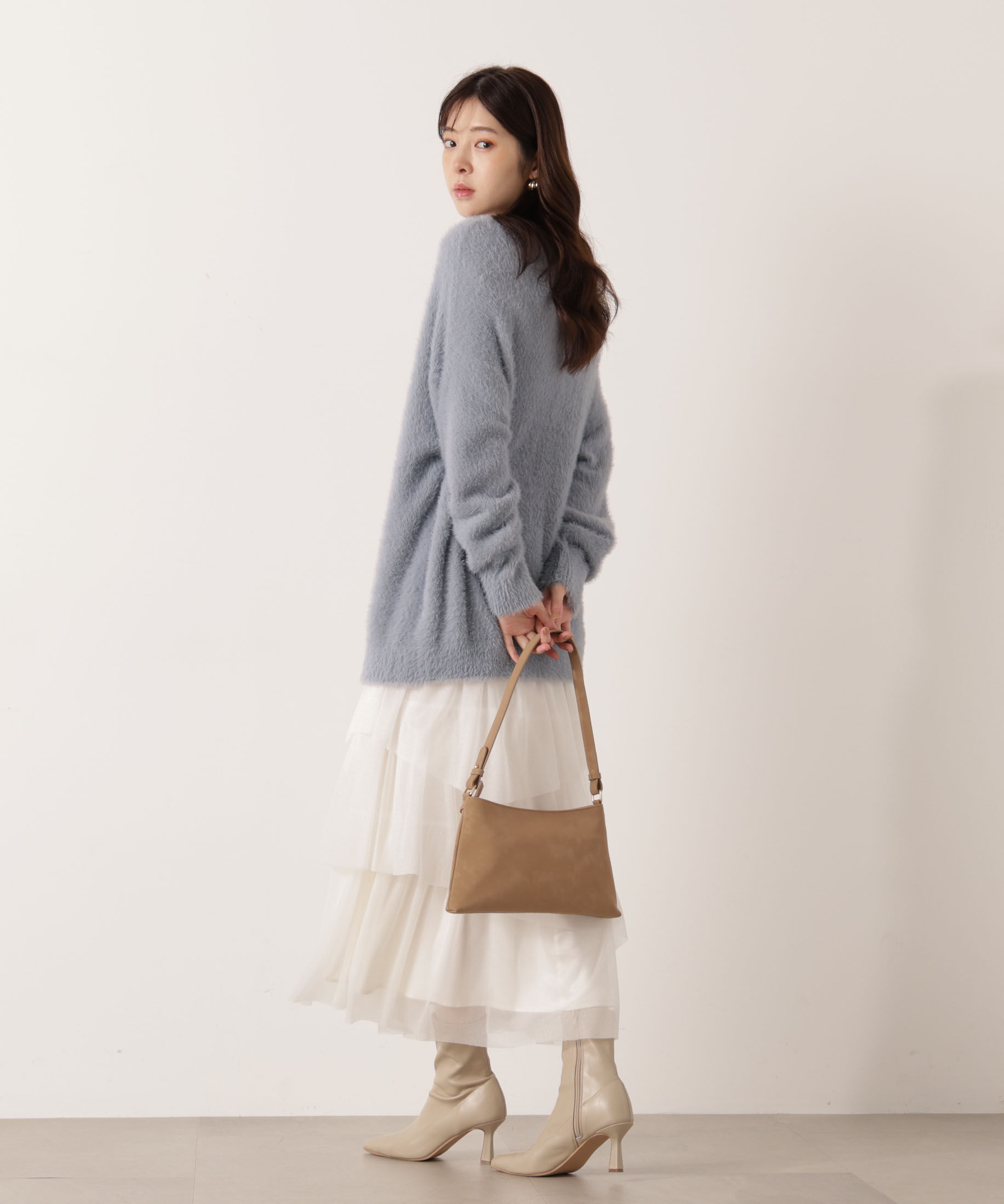 PROPORTION BODY DRESSING「《EDIT COLOGNE》エアリーティアードスカート 25AW」|スカート|