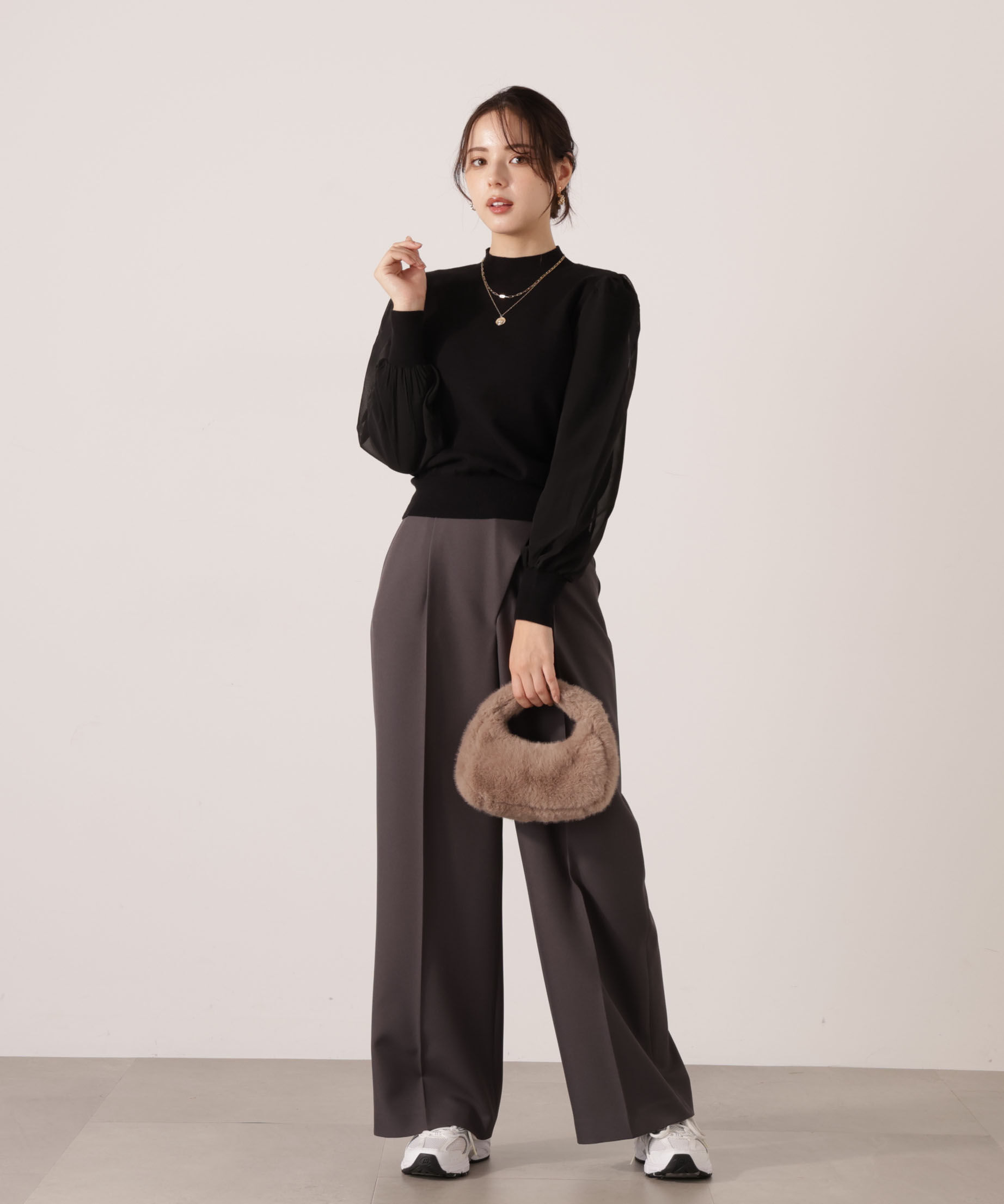 PROPORTION BODY DRESSING「ハイウエストラップパンツ　25AW」|その他|