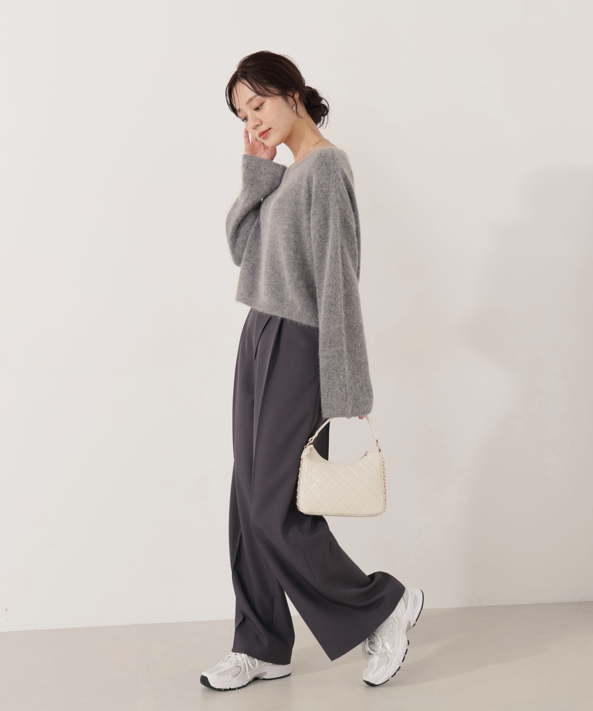 PROPORTION BODY DRESSING「ハイウエストラップパンツ　25AW」|その他|