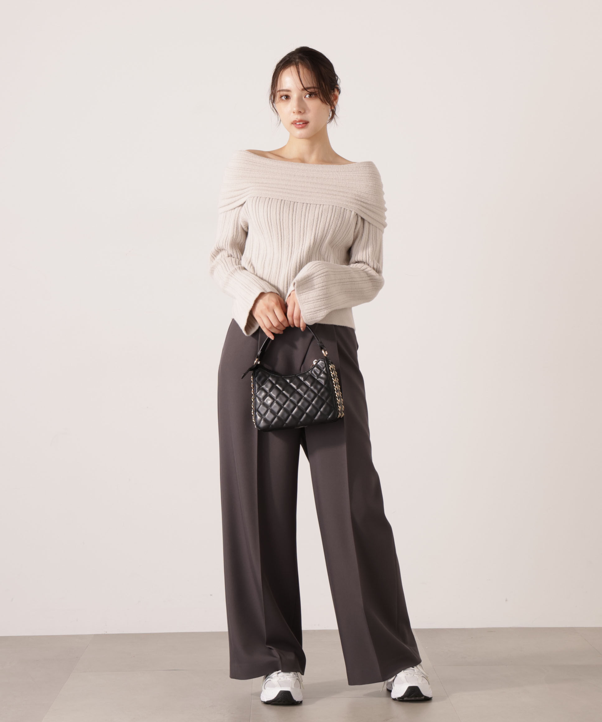 PROPORTION BODY DRESSING「ハイウエストラップパンツ　25AW」|その他|