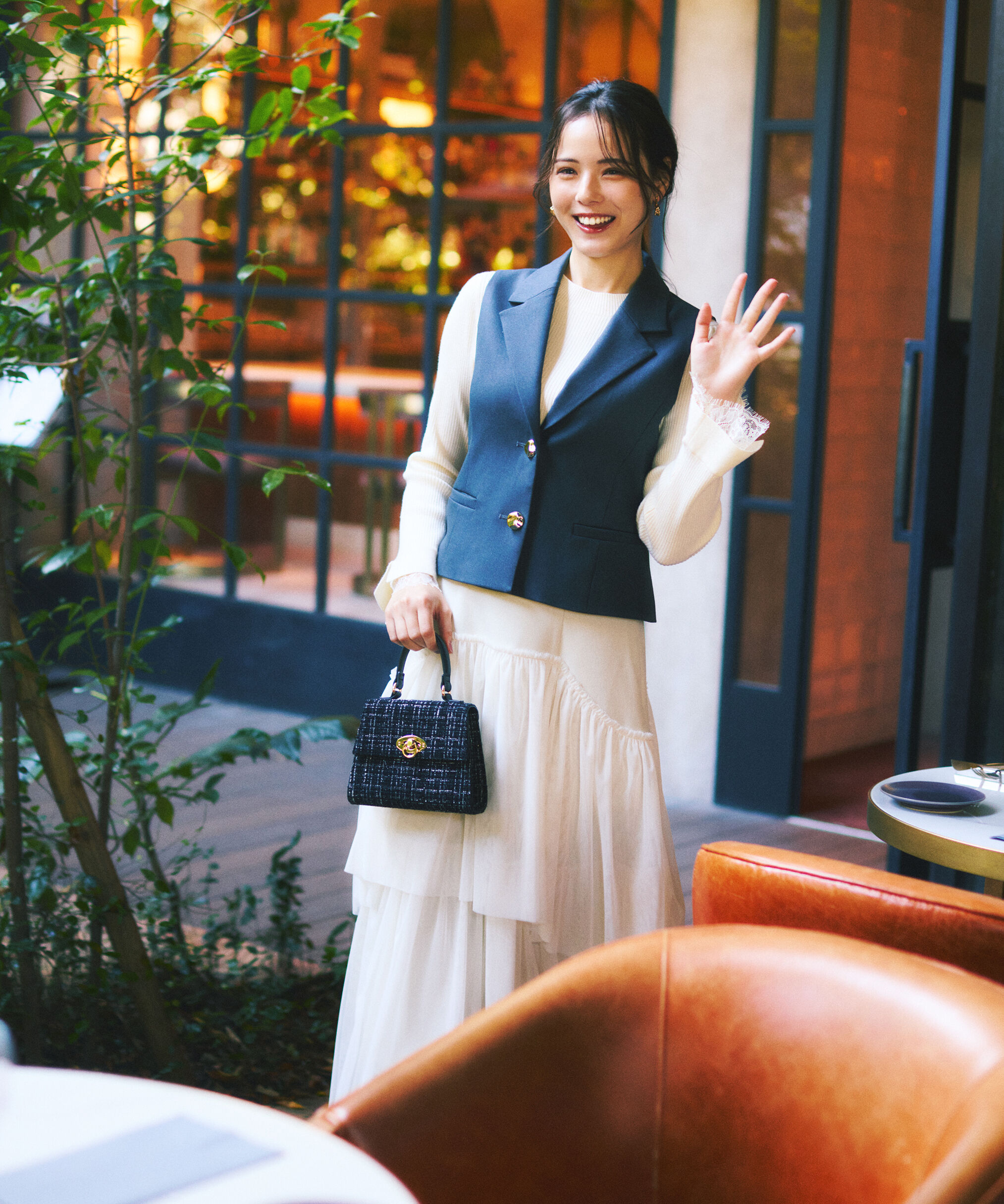 PROPORTION BODY DRESSING「テーラードジレセットアップ」|ワンピース|