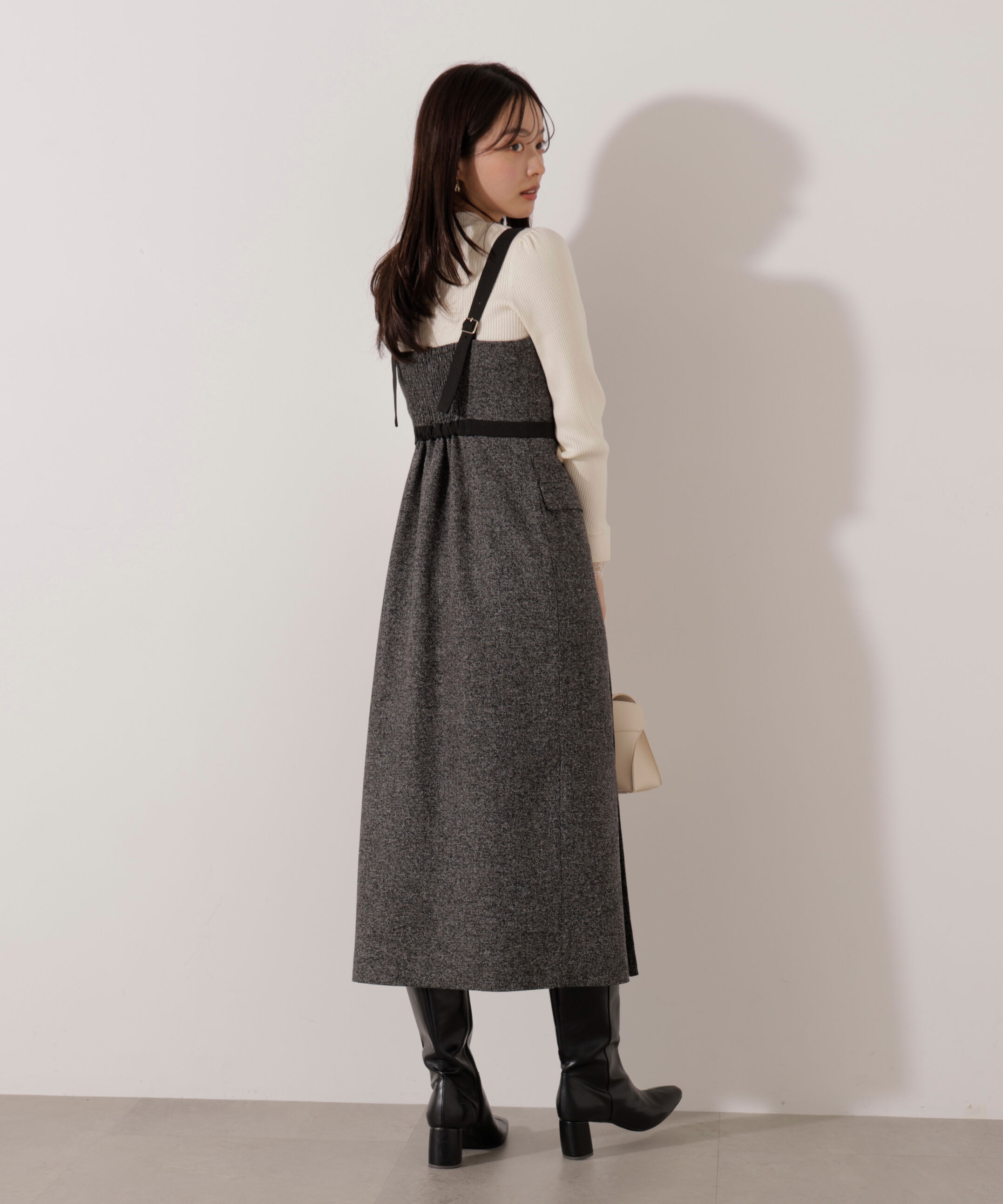 PROPORTION BODY DRESSING「アシメタックジャンスカ」|ワンピース|