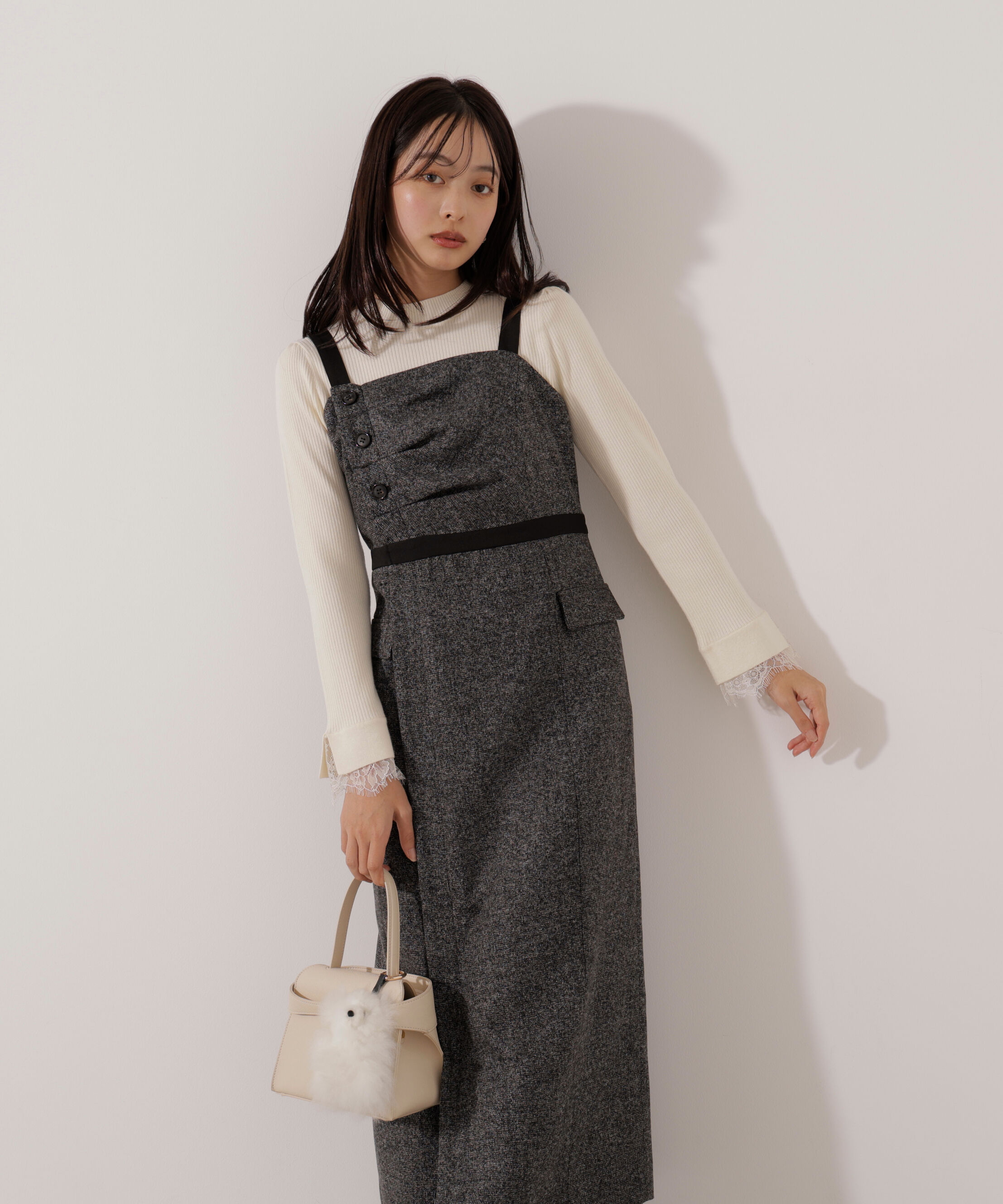 PROPORTION BODY DRESSING「アシメタックジャンスカ」|ワンピース|