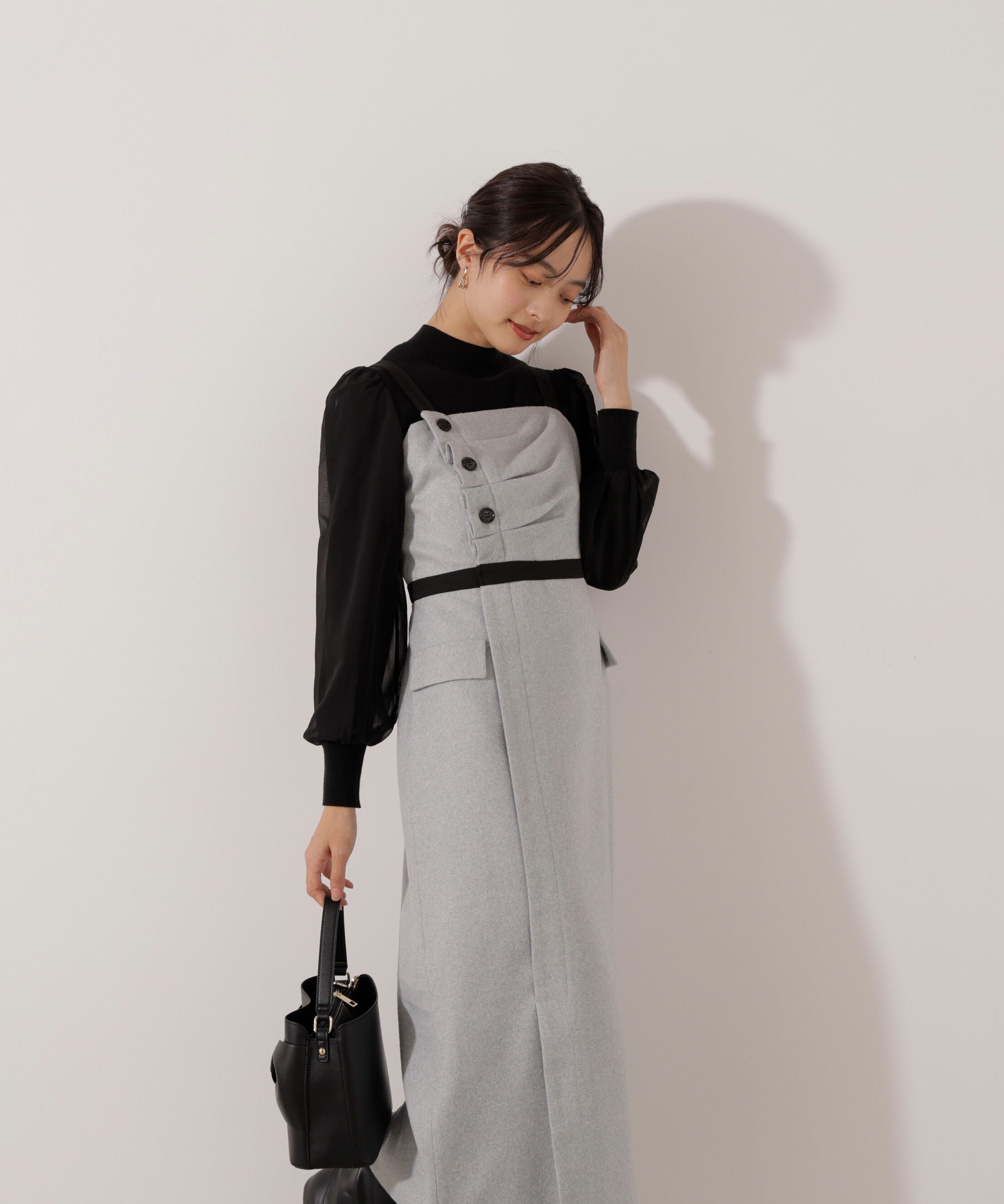 PROPORTION BODY DRESSING「アシメタックジャンスカ」|ワンピース|