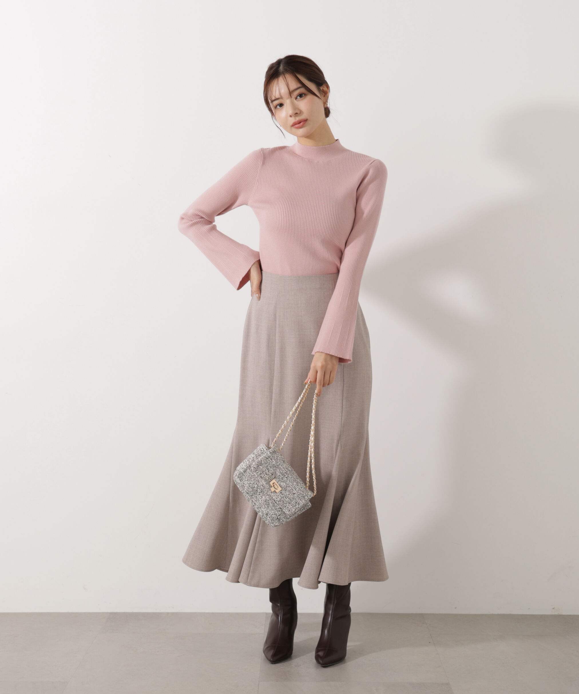 PROPORTION BODY DRESSING「ハイウエストマーメイドスカート　26SS」|スカート|