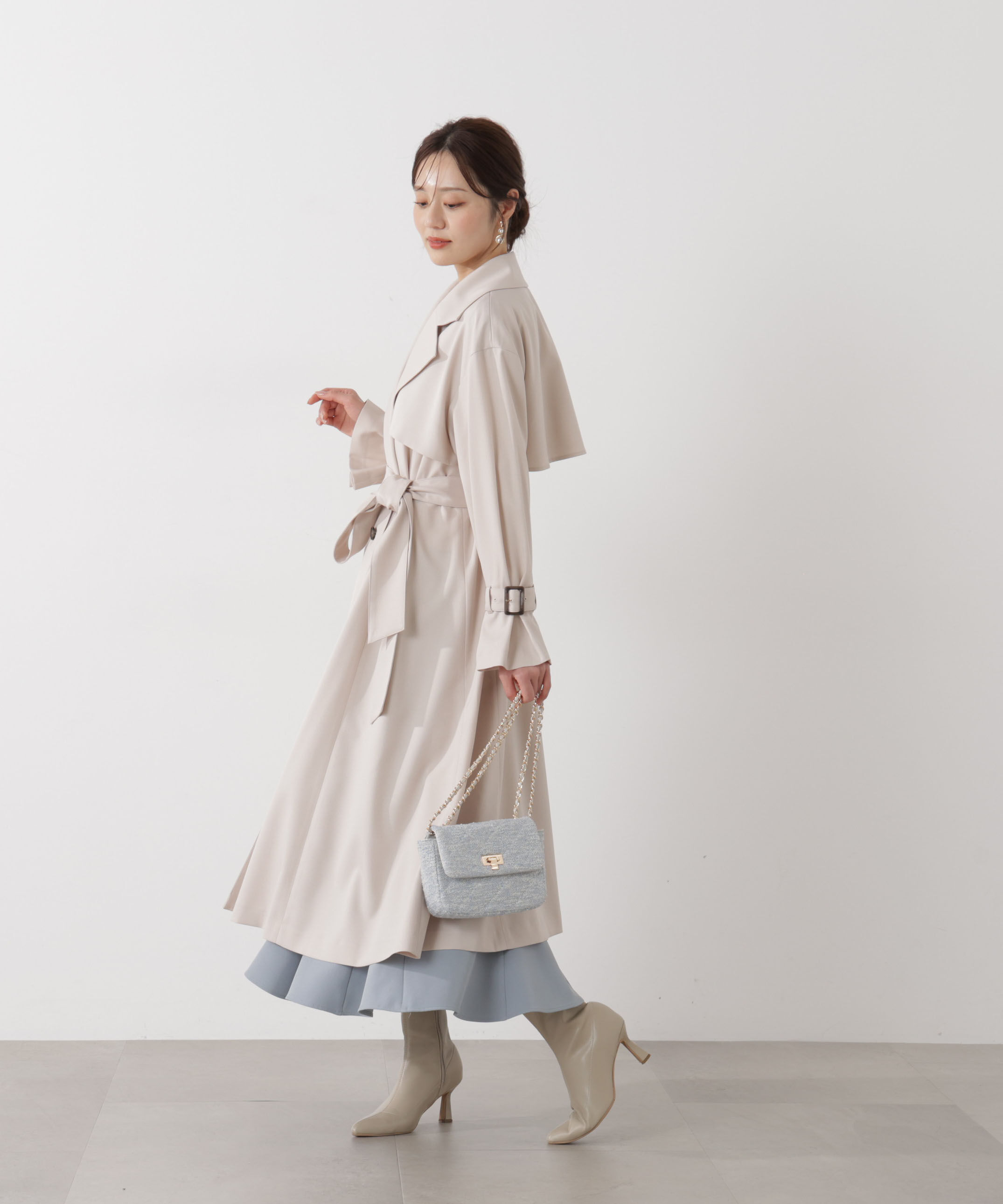 PROPORTION BODY DRESSING「＜防シワ/花粉リリース＞ベーシックトレンチコート」|その他|